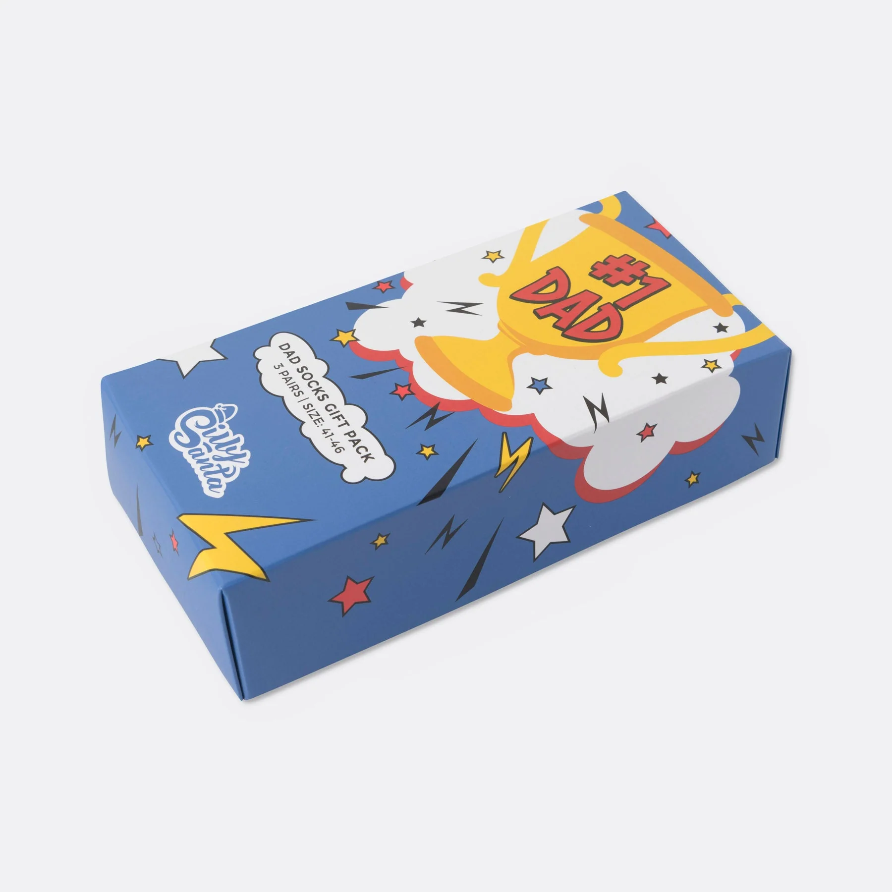 #1 Dad Socks Gift Box (3-pack) - Image 10