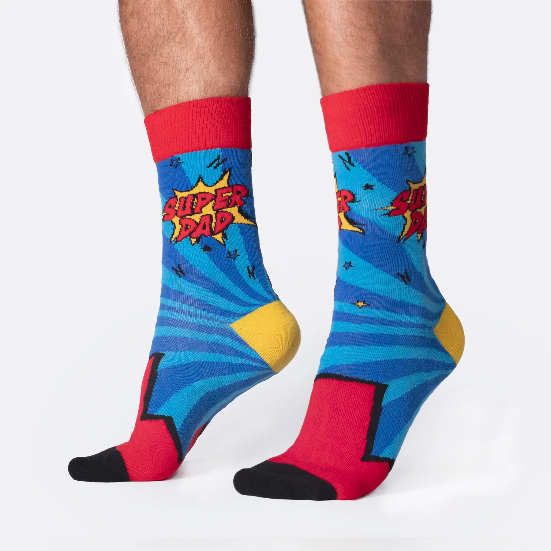 #1 Dad Socks Gift Box (3-pack) - Image 4