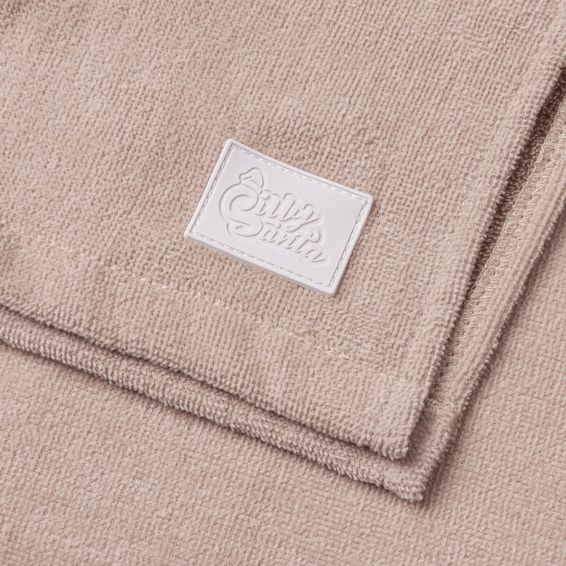 Beige Towel Poncho - Image 8