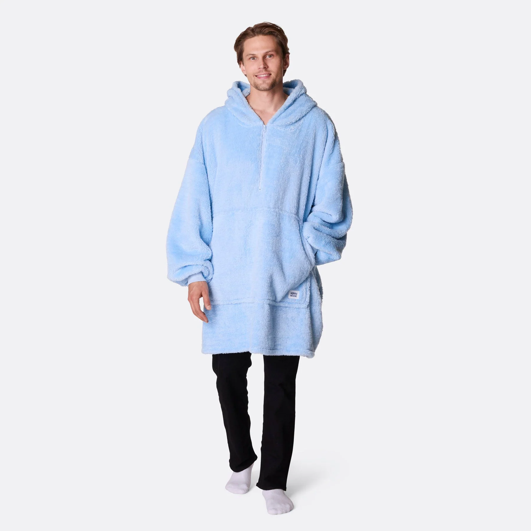 Blue Teddy HappyHoodie - Image 3