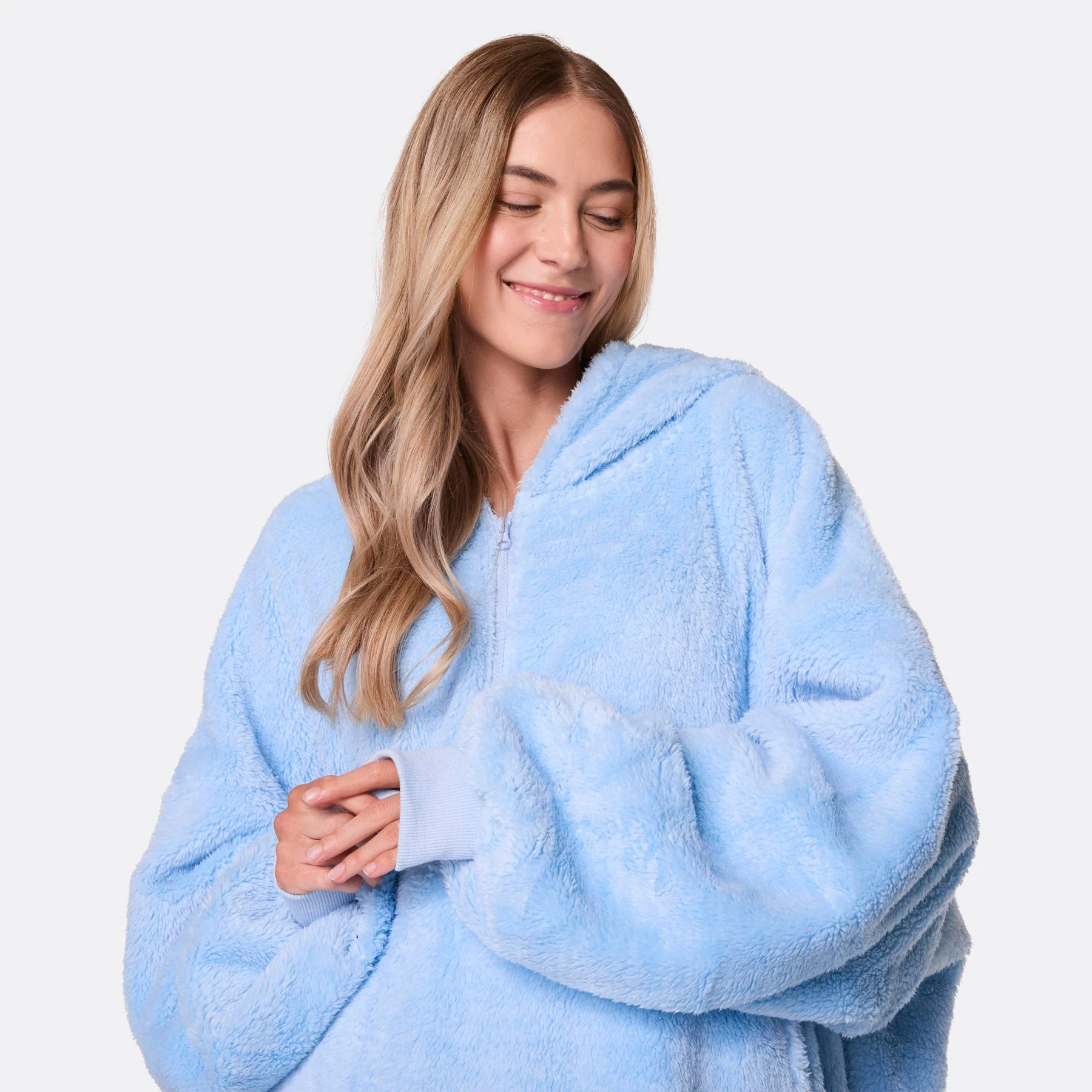 Blue Teddy HappyHoodie - Image 8