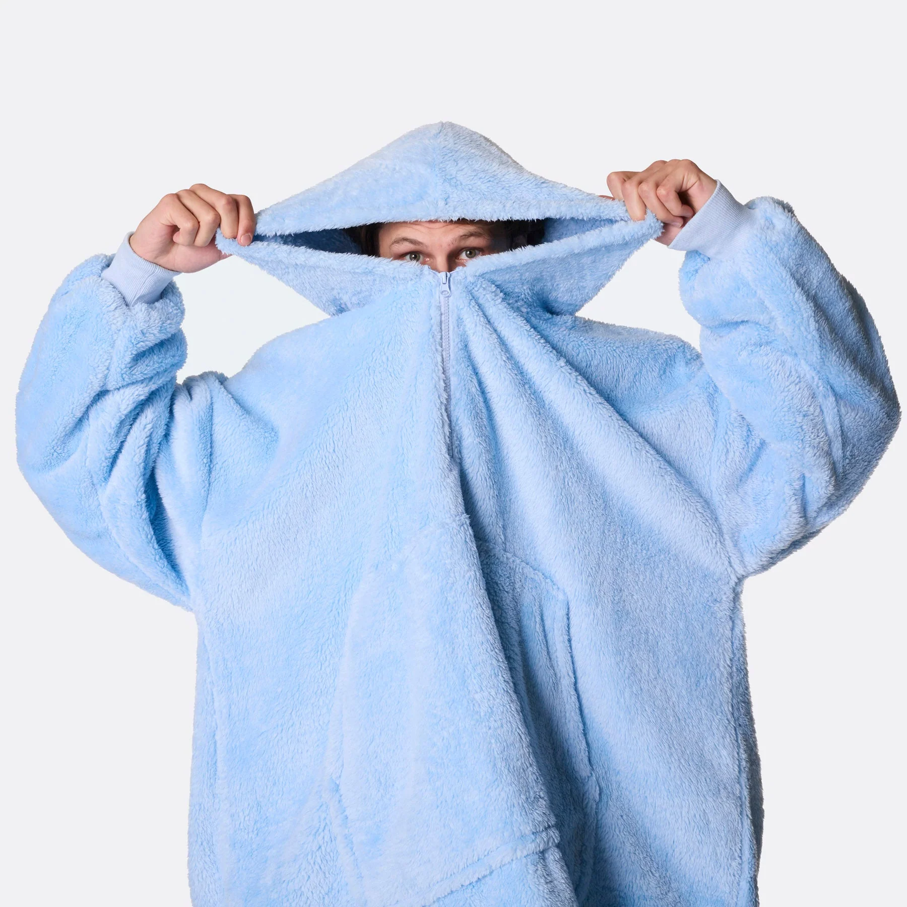 Blue Teddy HappyHoodie - Image 9