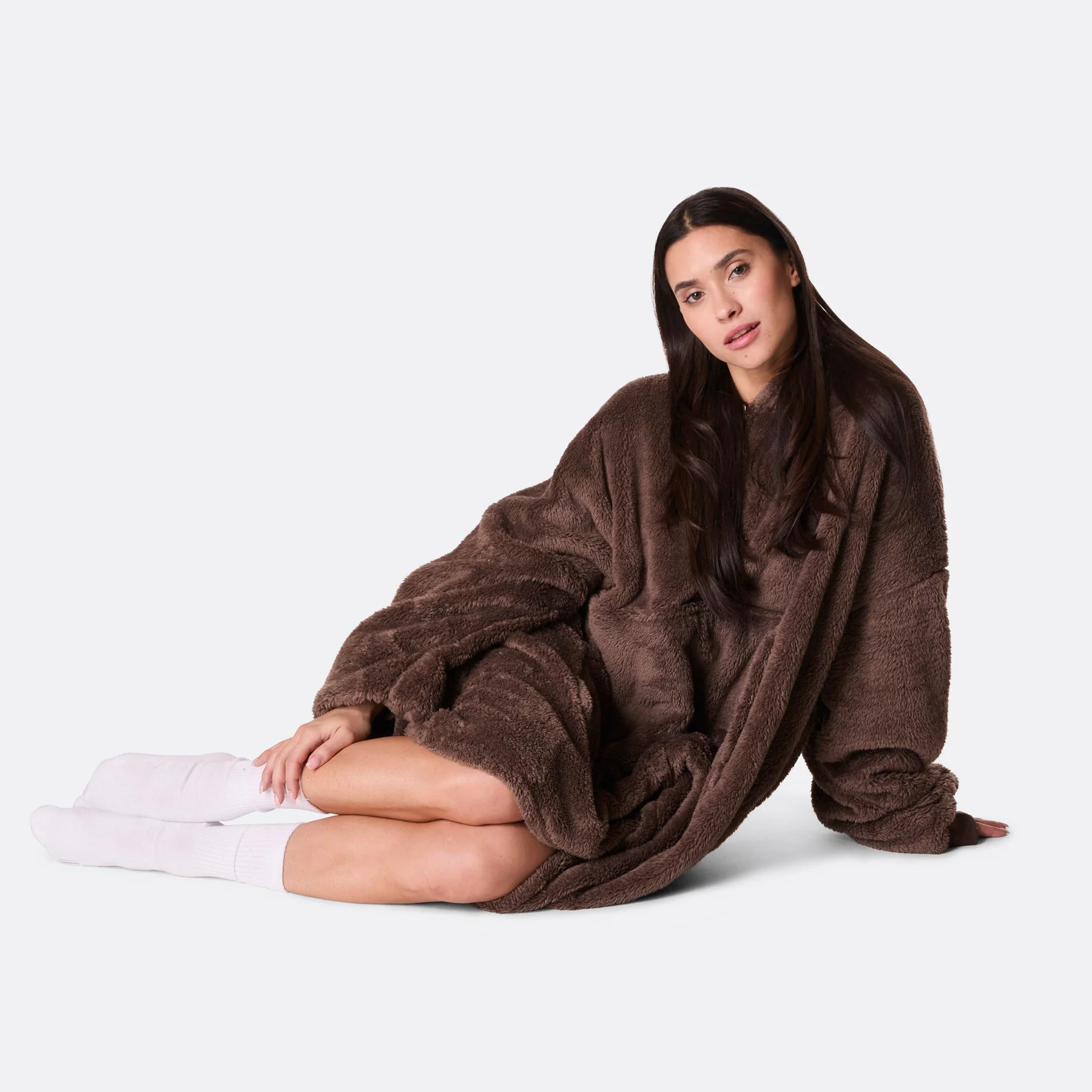 Brown Teddy HappyHoodie - Image 5