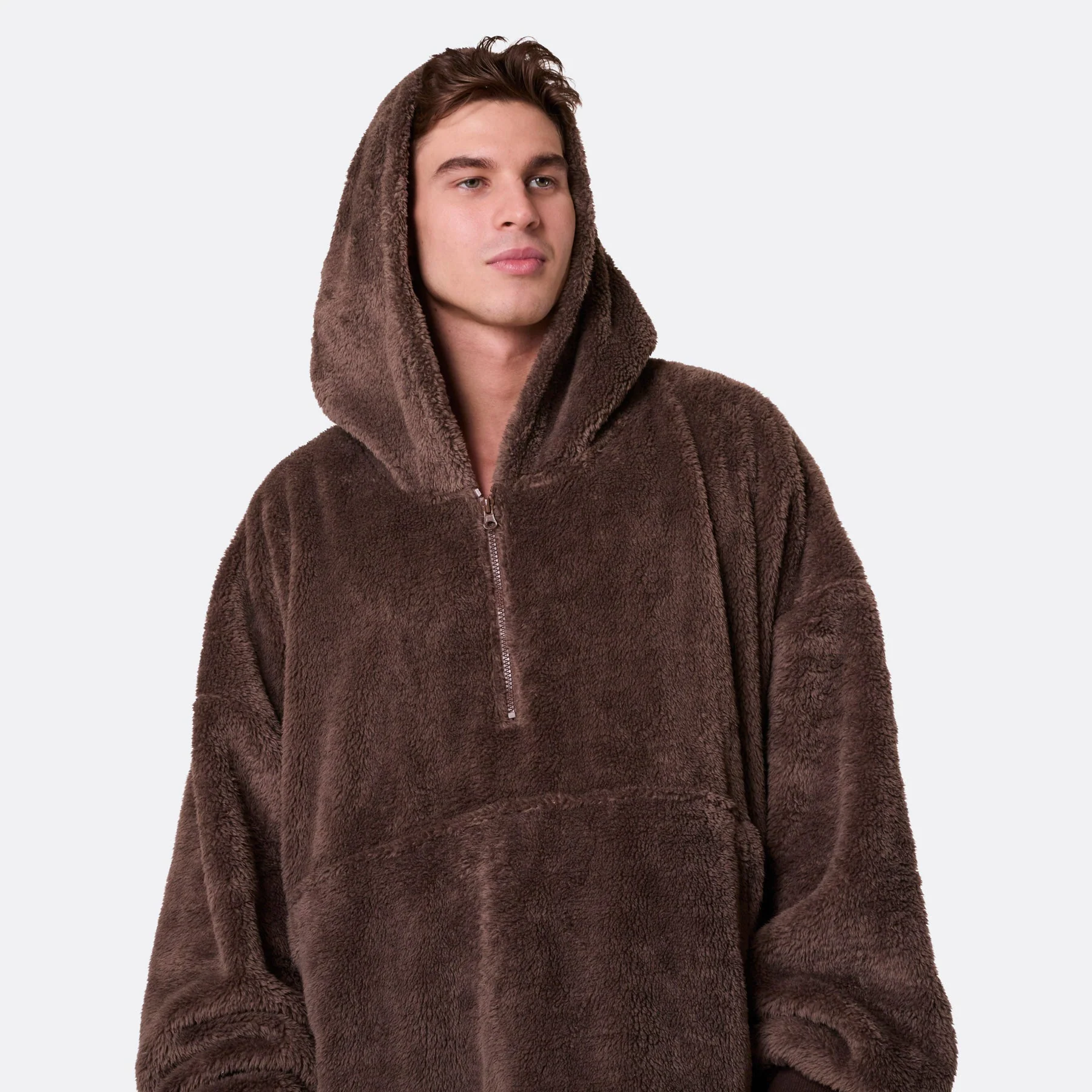 Brown Teddy HappyHoodie - Image 8