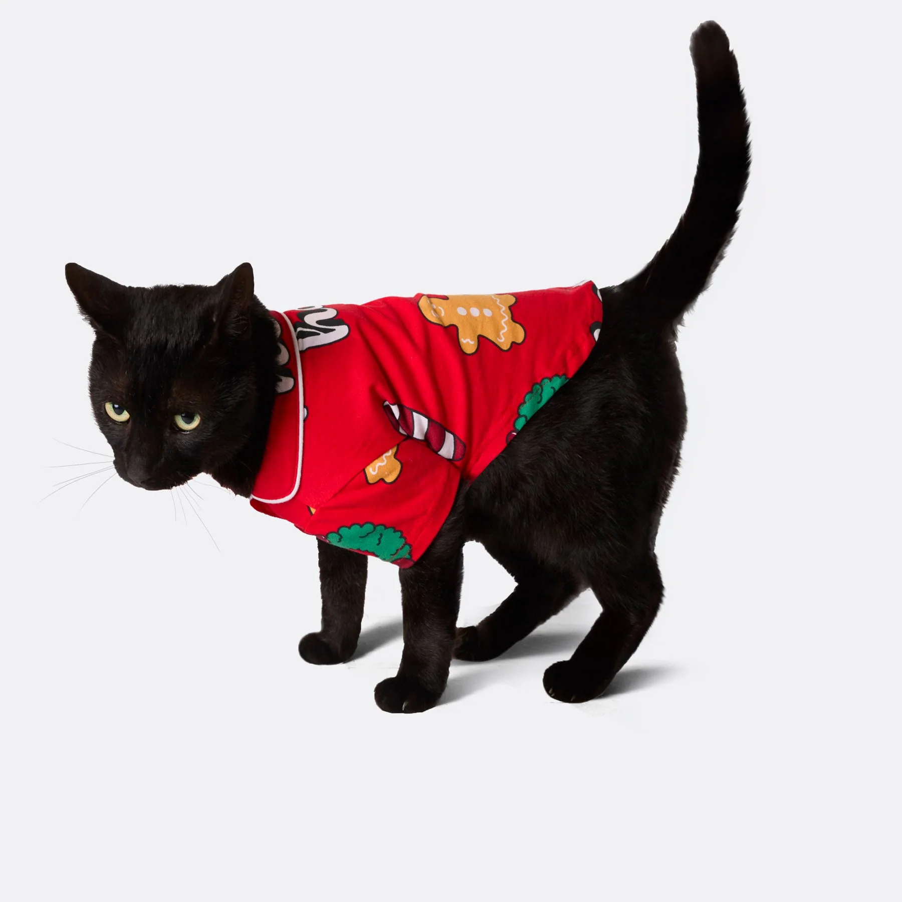 Cats' Red Hohoho Christmas Pyjamas - Image 2
