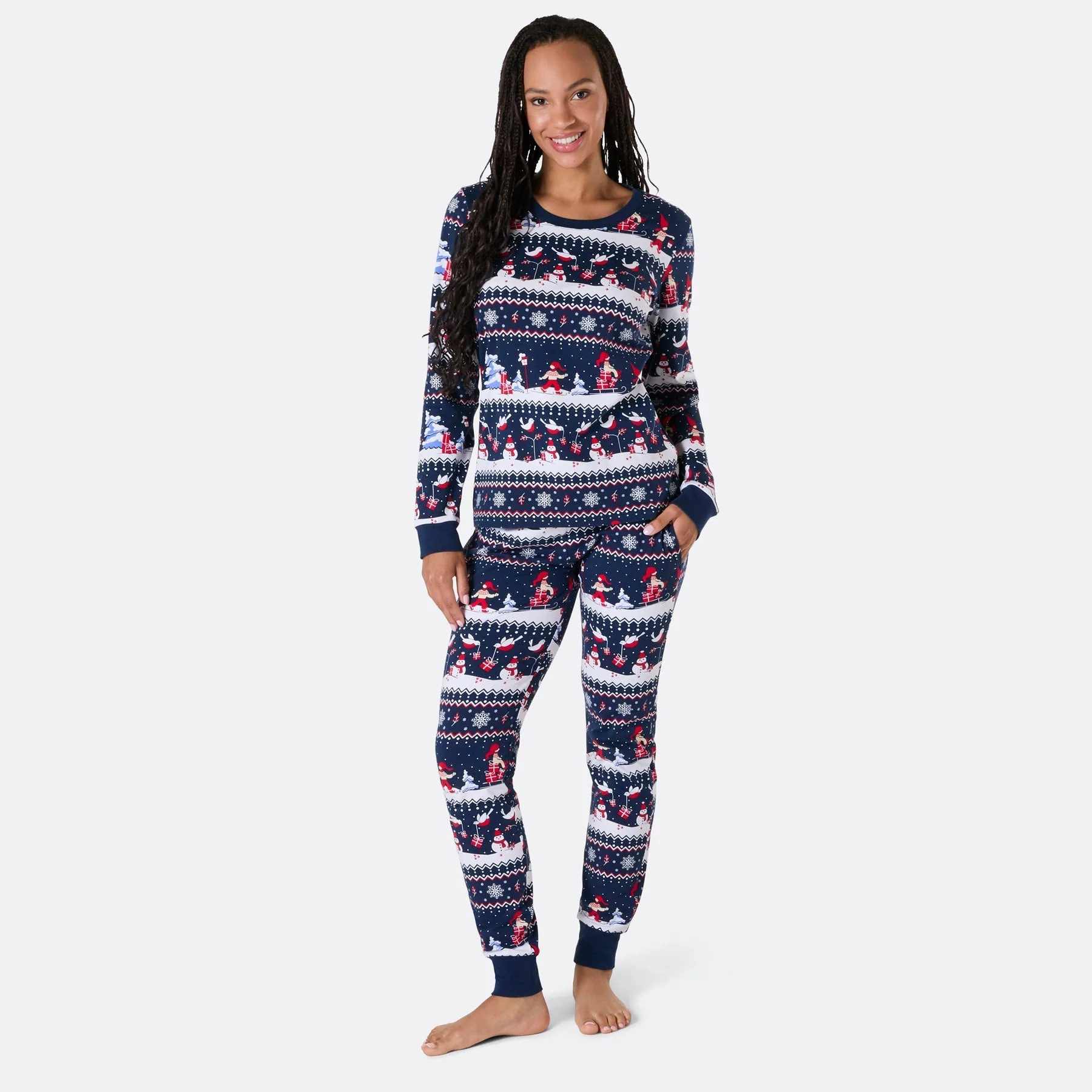Christmas Scenery Christmas Pyjamas Family - Image 3
