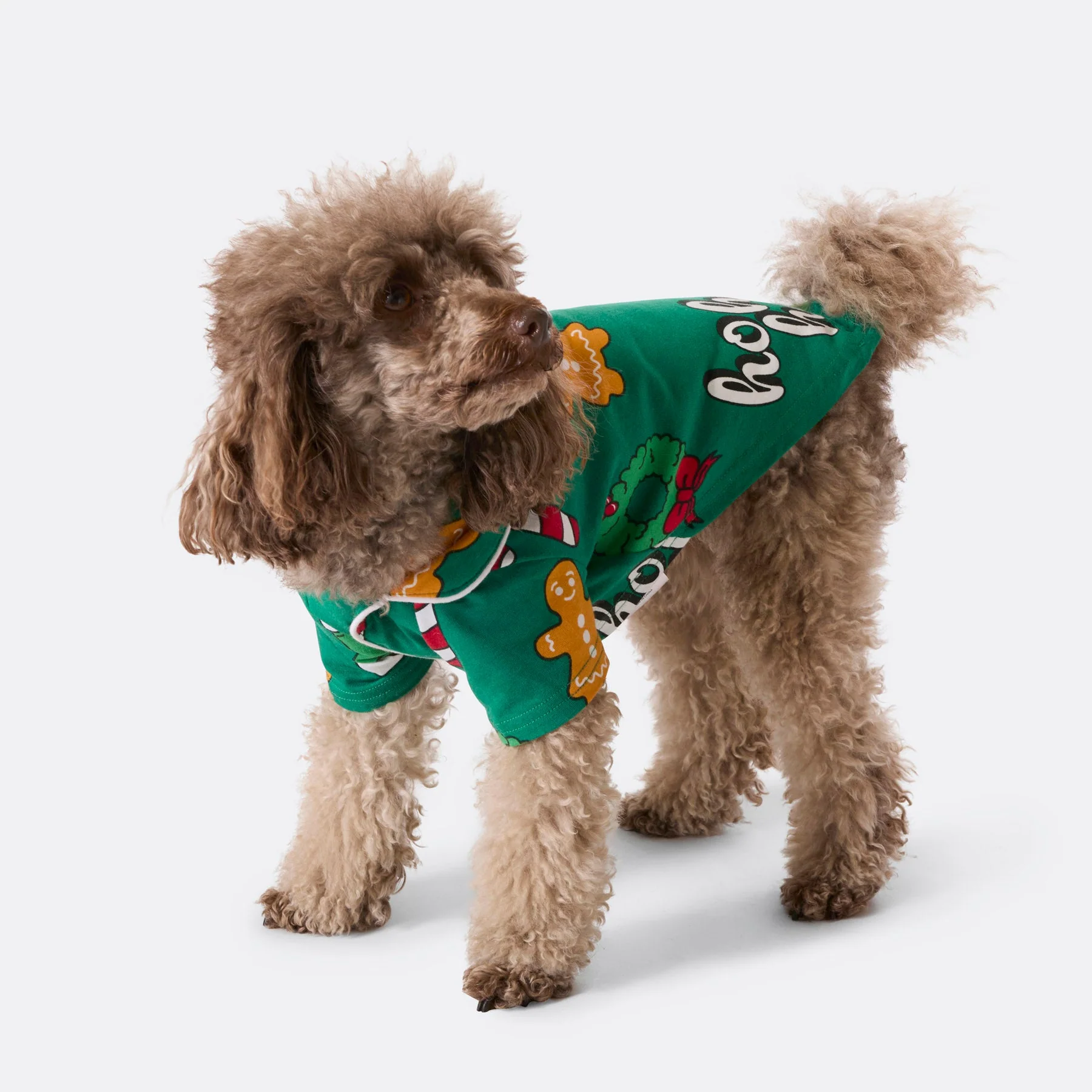 Dogs' Green Hohoho Christmas Pyjamas - Image 2