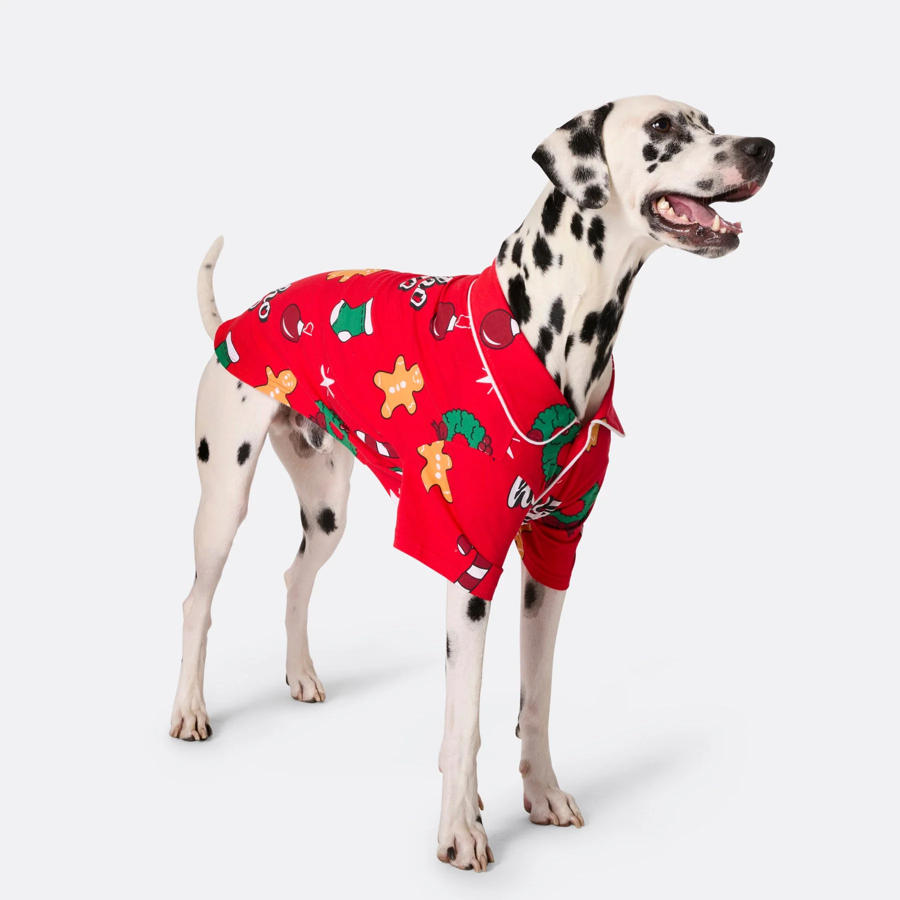 Dogs' Red Hohoho Christmas Pyjamas - Image 4