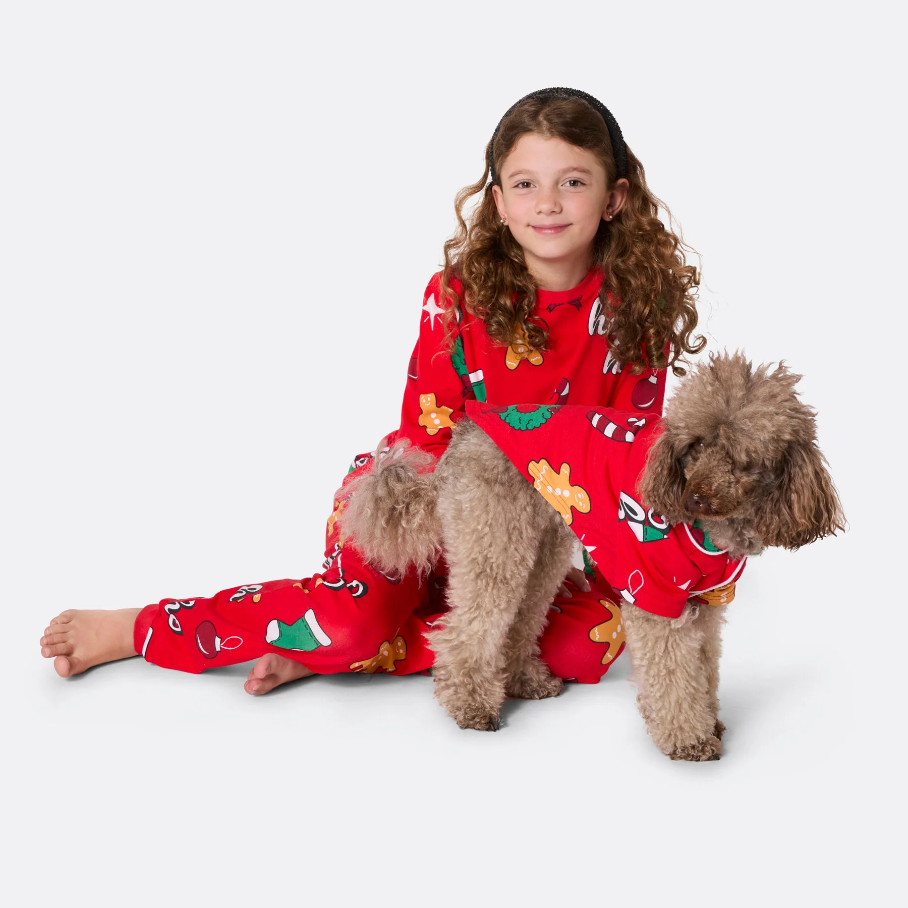 Dogs' Red Hohoho Christmas Pyjamas - Image 6