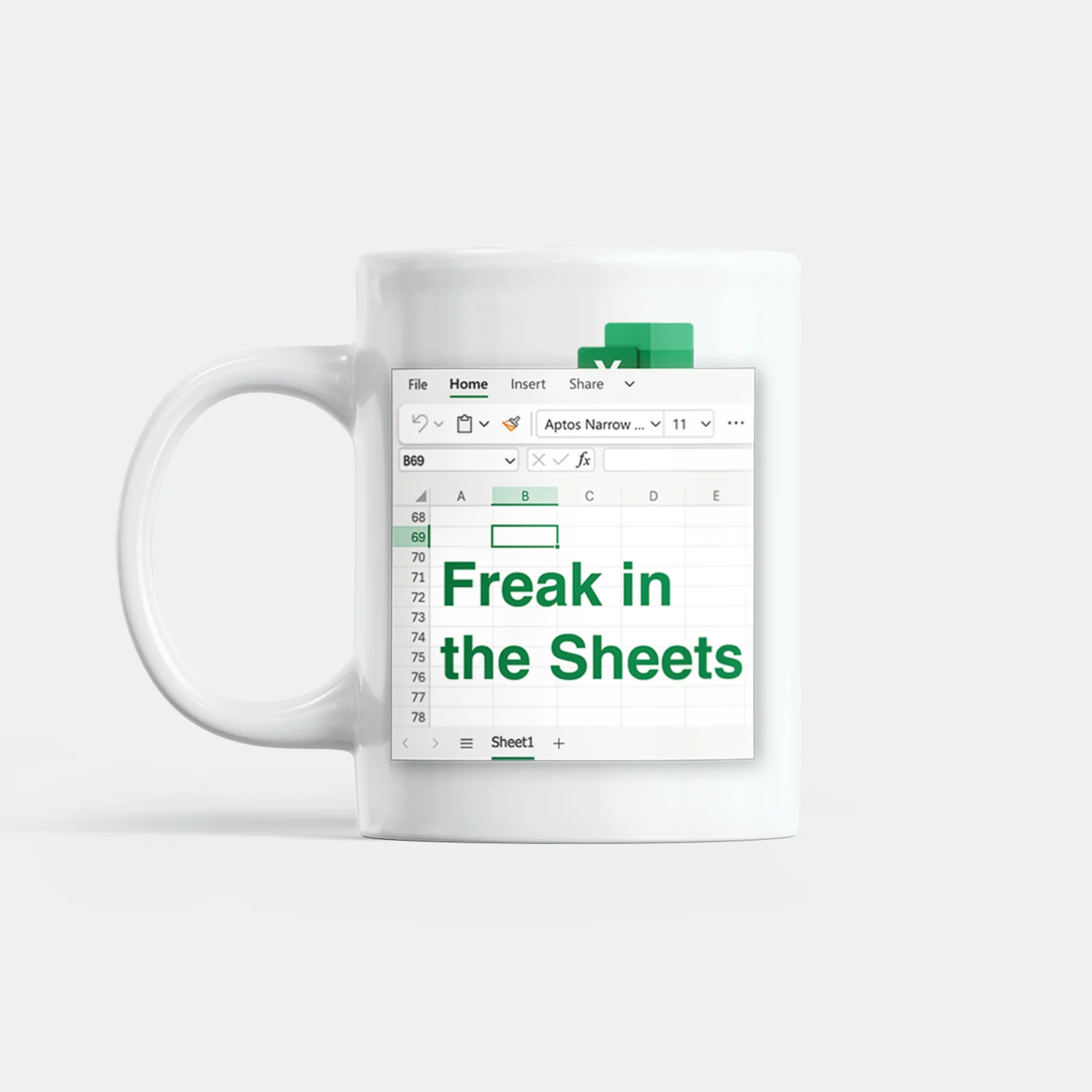 Freak in the Sheets Mug