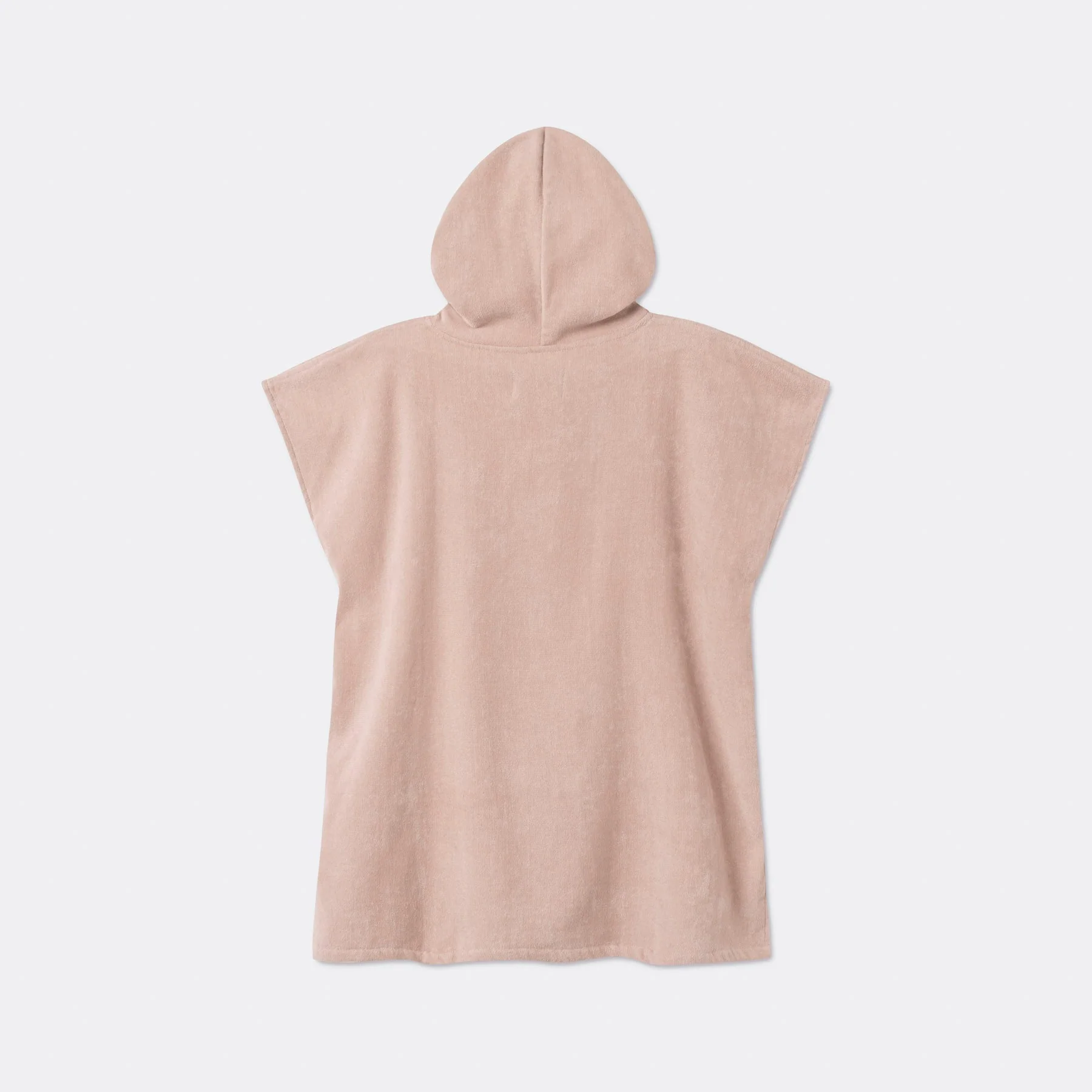 Kids' Beige Towel Poncho - Image 5
