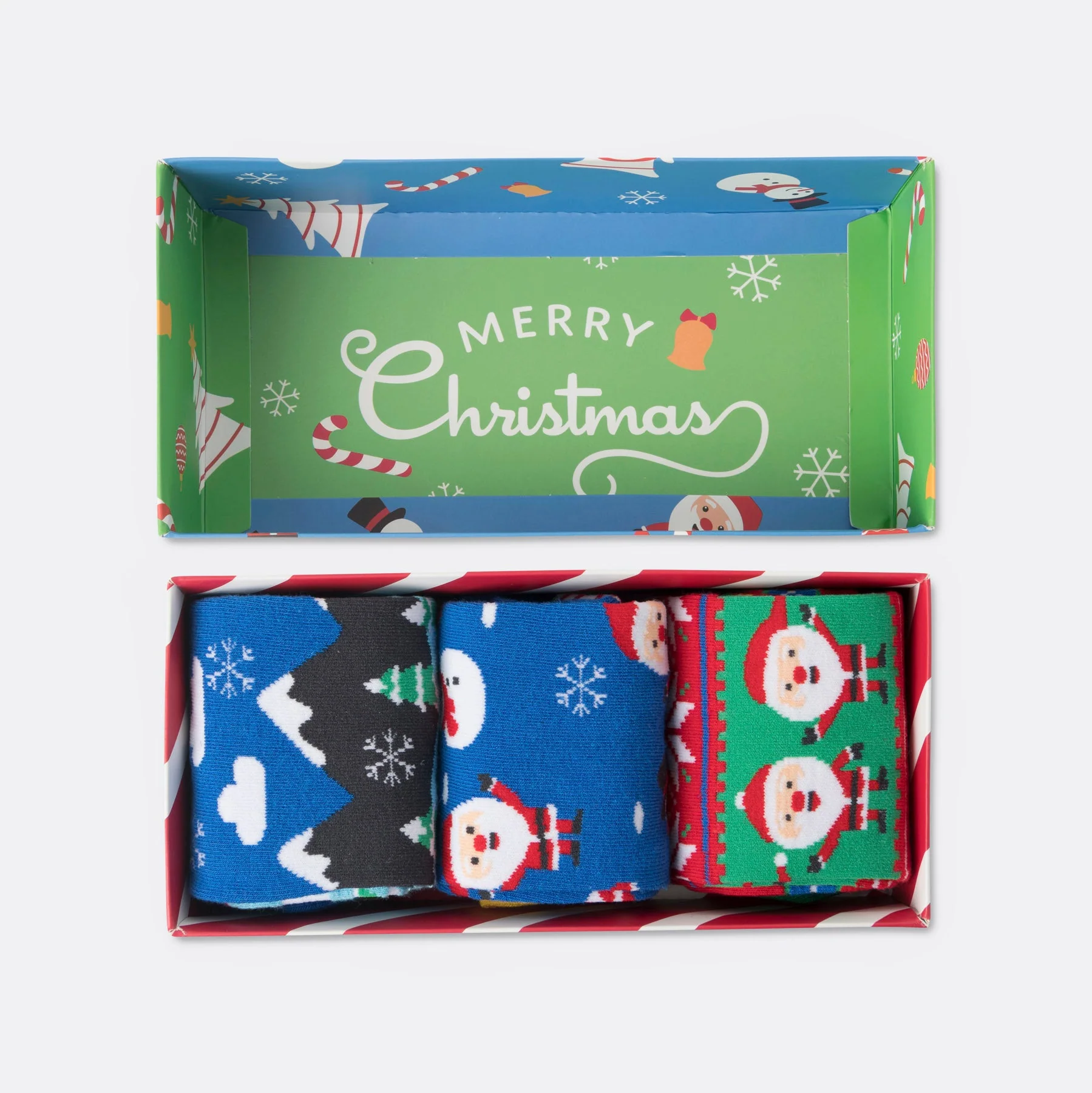Kids' Christmas Socks Gift Box (3-pack) - Image 9