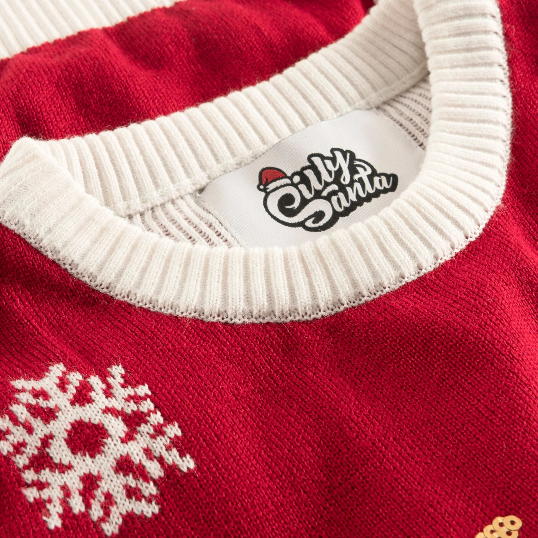 Kids' Cute Reindeer Christmas Sweater - Image 6