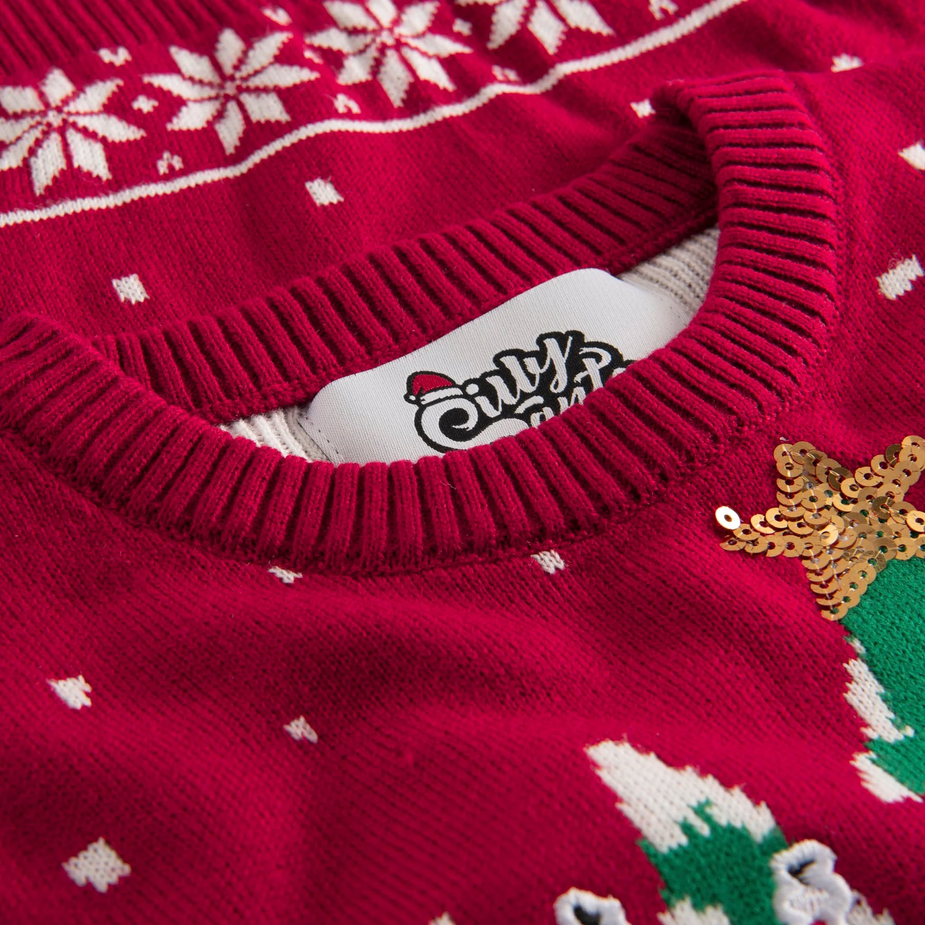 Kids' Gingerbread House Christmas Sweater - Image 4