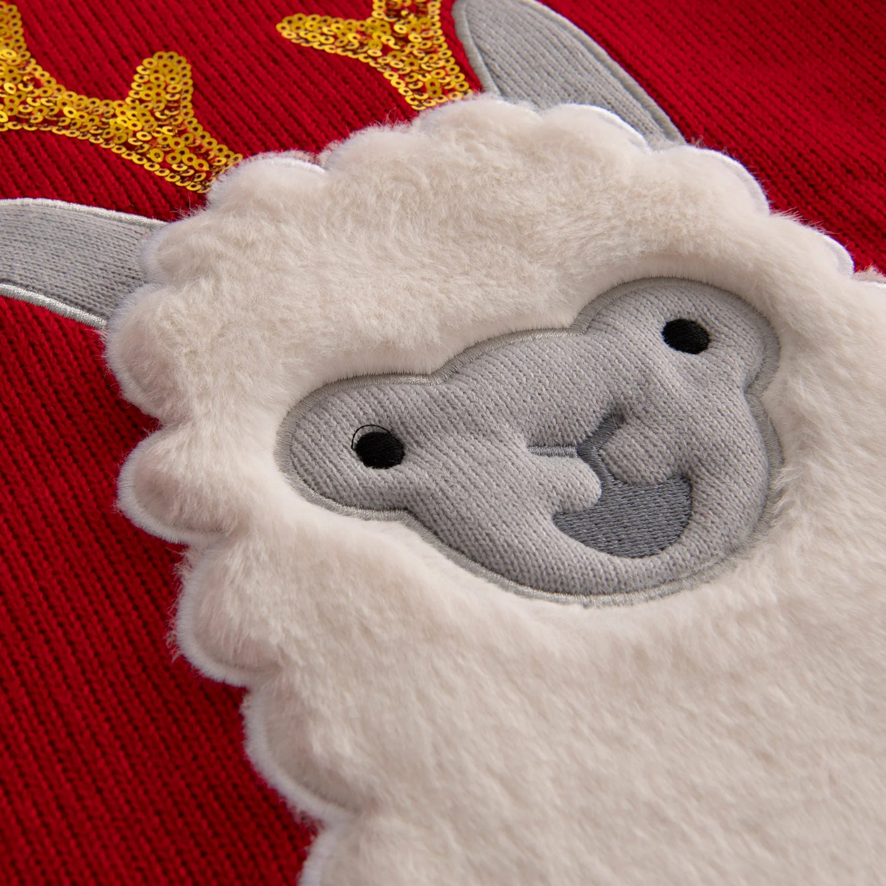 Kids' Lama Christmas Swater - Image 3