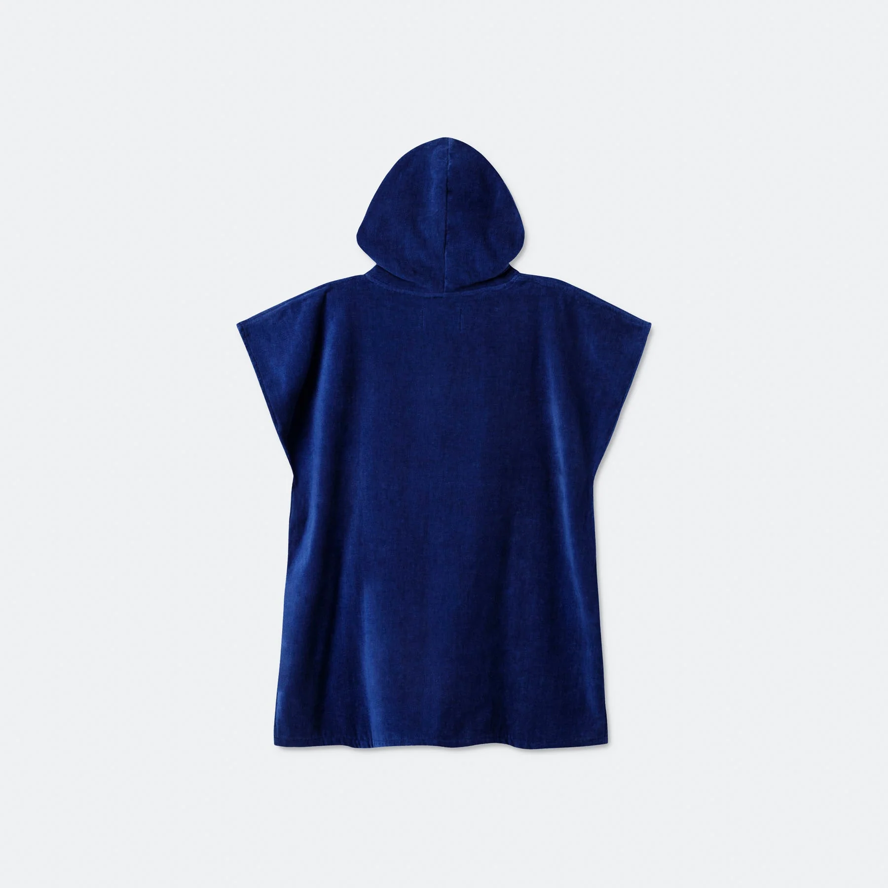 Kids' Navy Towel Poncho - Image 6
