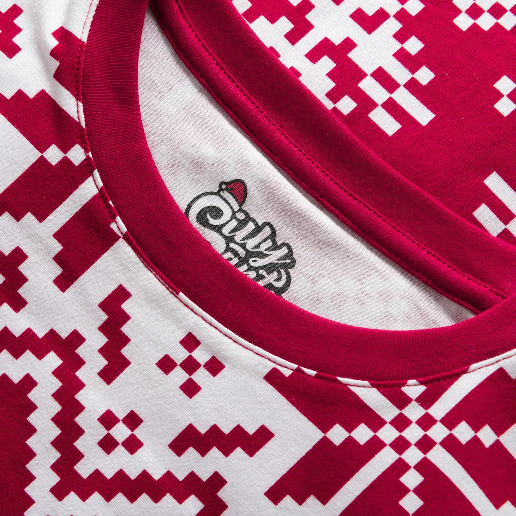 Kids' Red Christmas Knit Christmas Pyjamas - Image 5