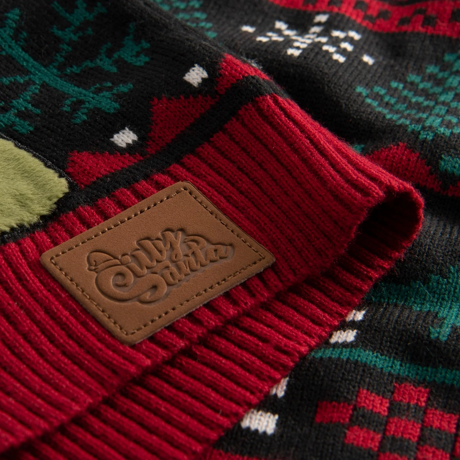 Kids' T-Rex Christmas Sweater - Image 3