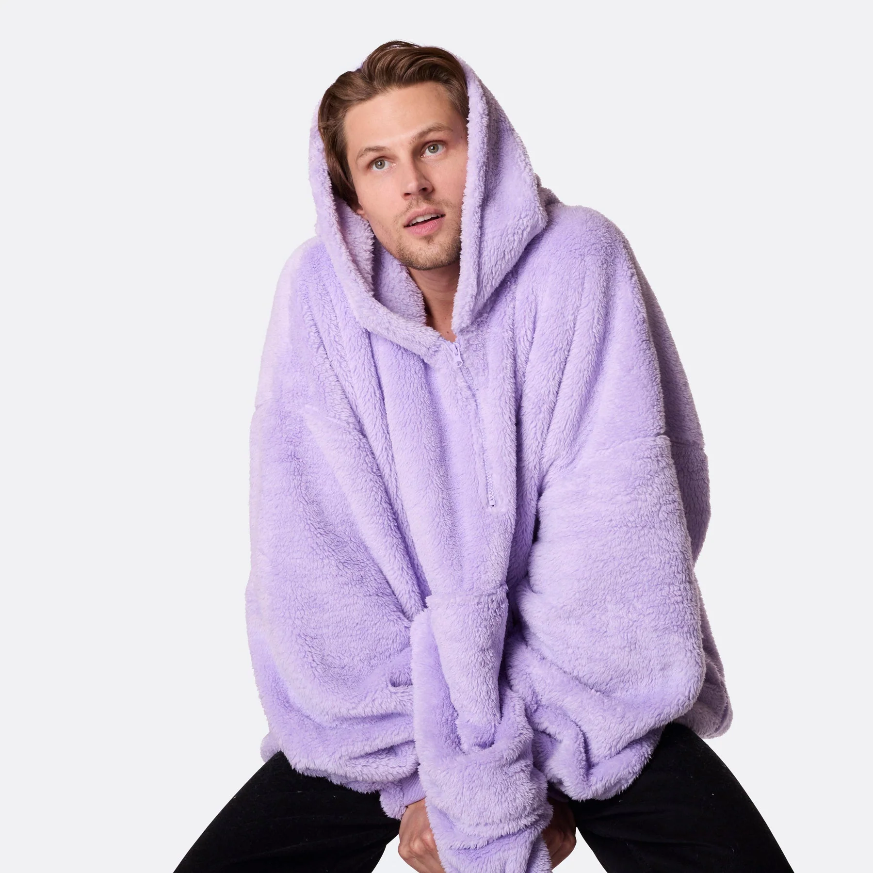 Lavender Teddy HappyHoodie - Image 8