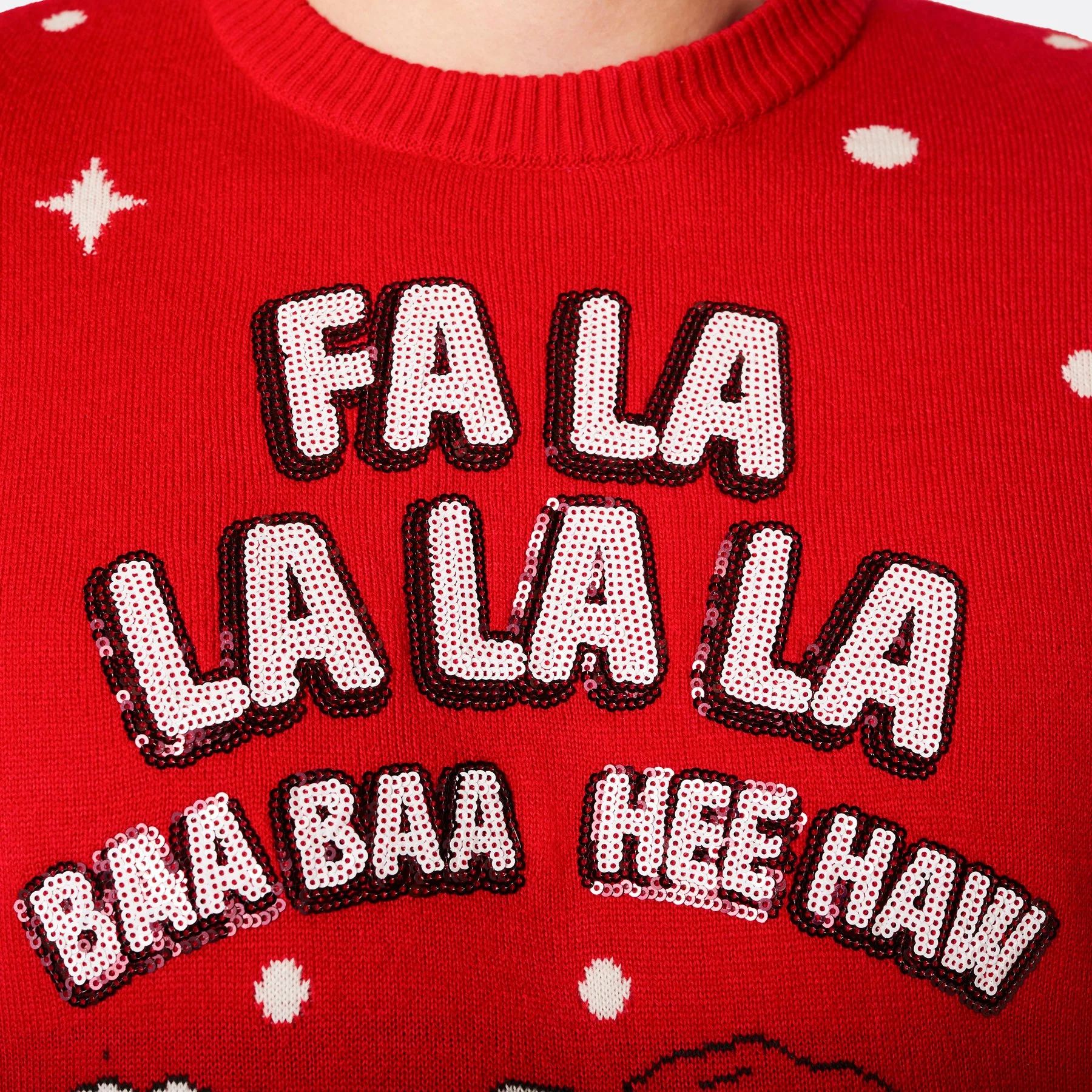 Men's Baa Baa Christmas Sweater - Image 5