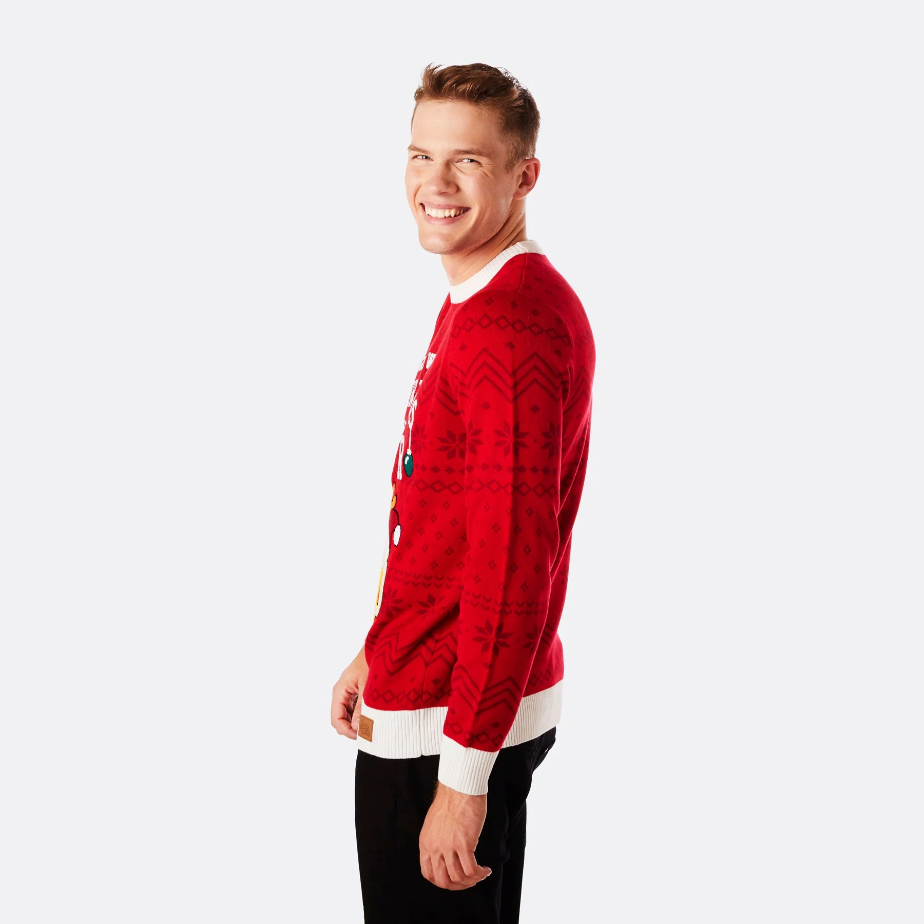 Men's Beer Christmas Sweater - Image 3