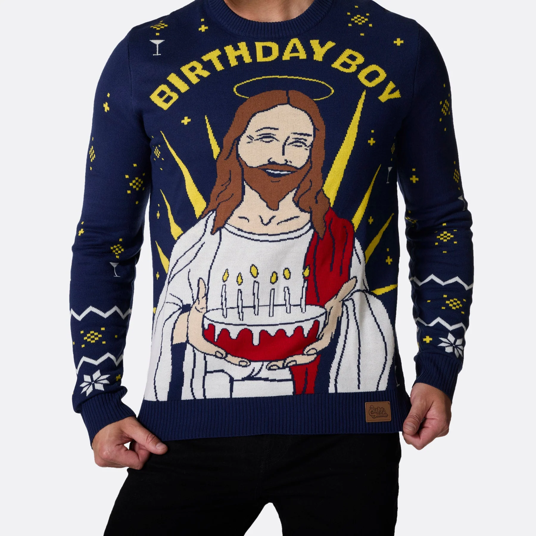 Men's Birthday Boy Christmas Sweater - Image 3