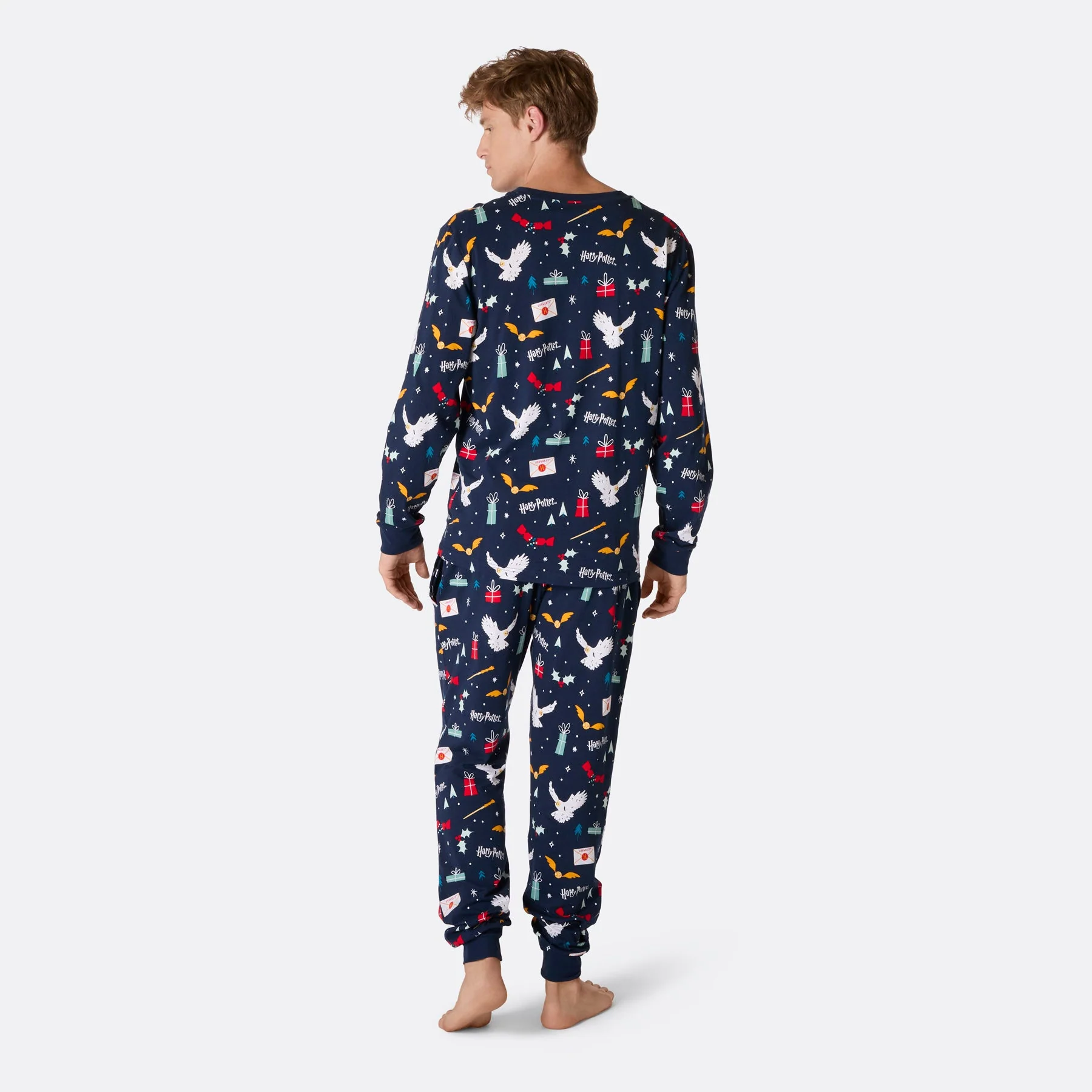 Men's Blue Harry Potter Pyjamas - Image 4