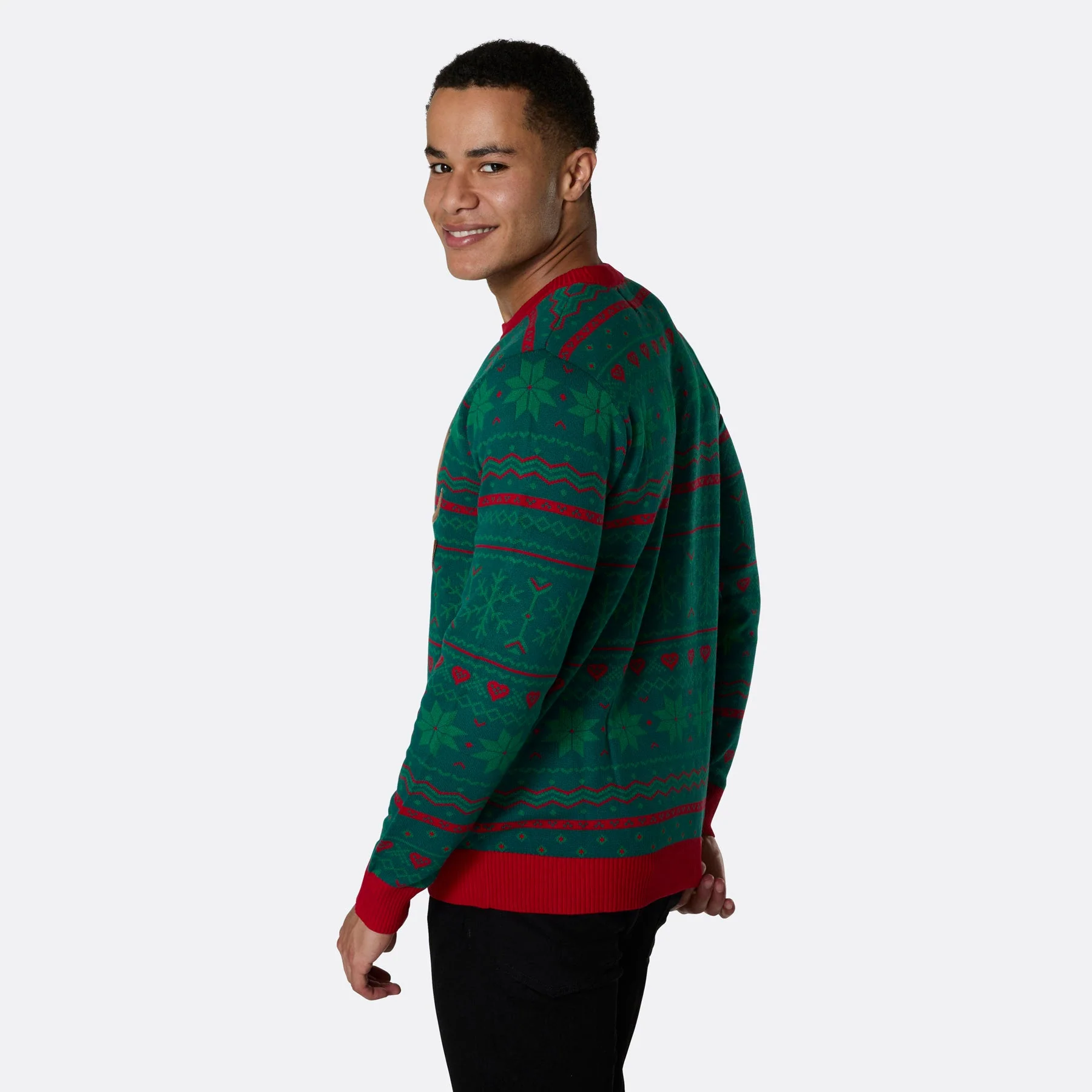 Men's Brewdolph Christmas Sweater - Image 4