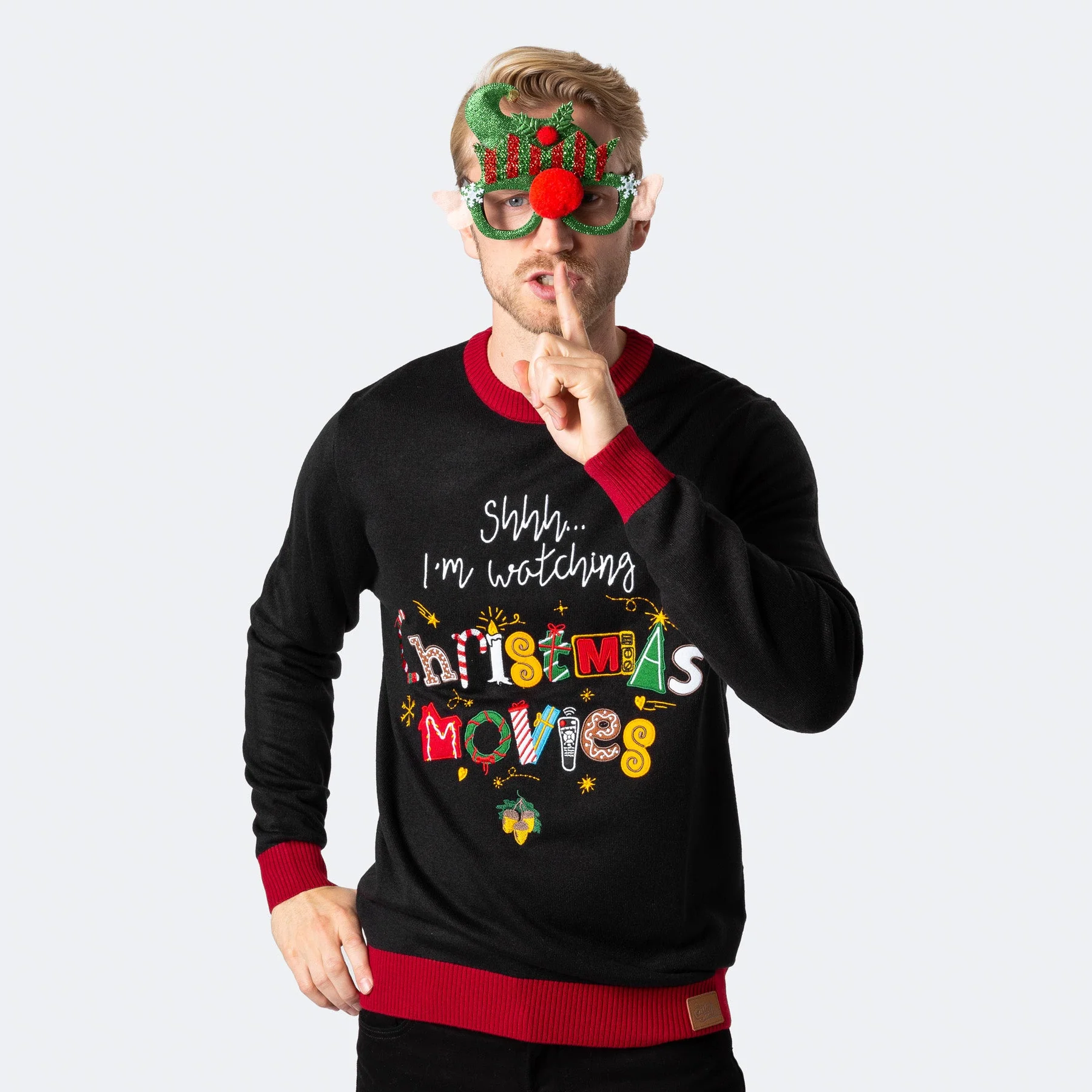 Men's Christmas Movies Christmas Sweater - Image 2
