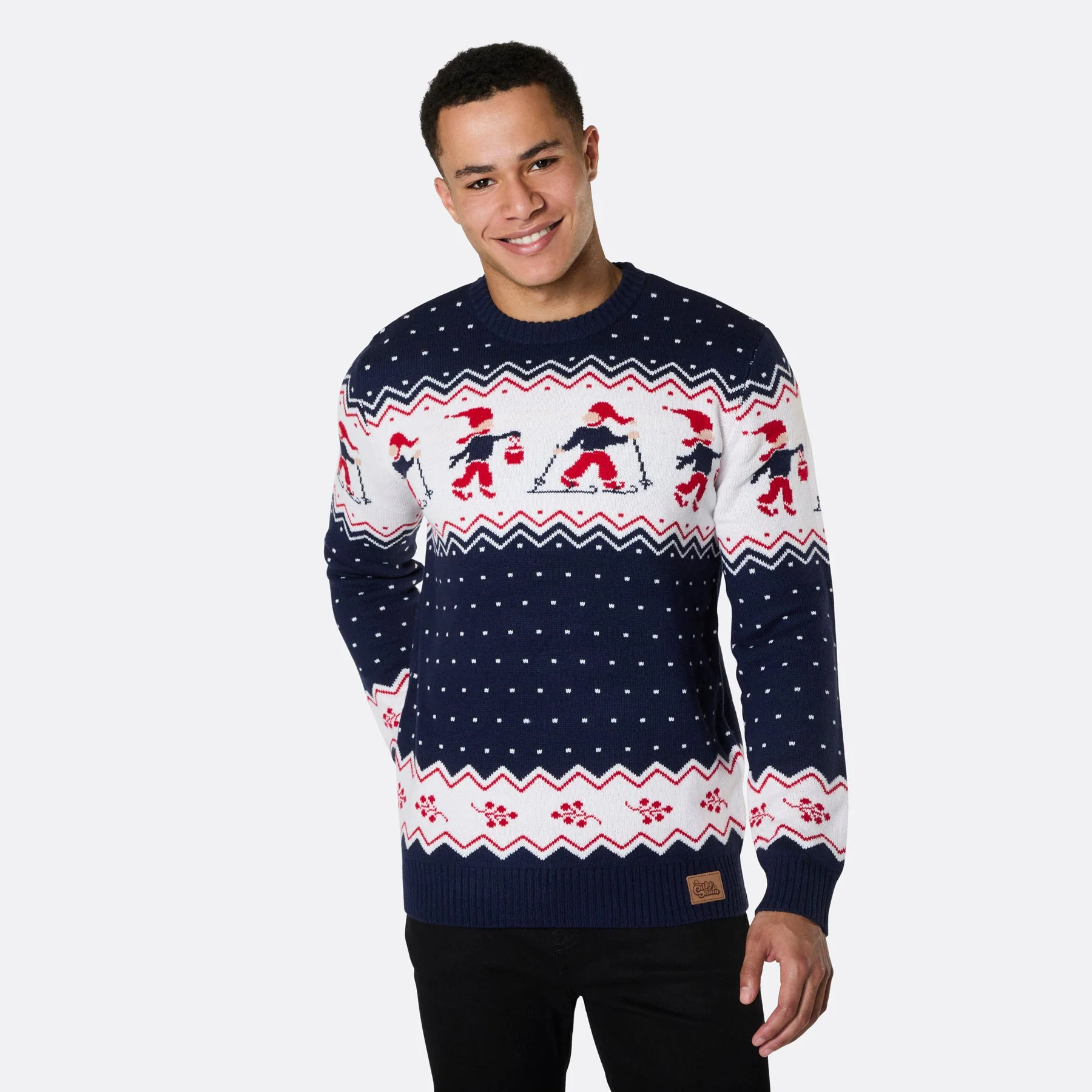 Men's Christmas Scenery Christmas Sweater - Image 2
