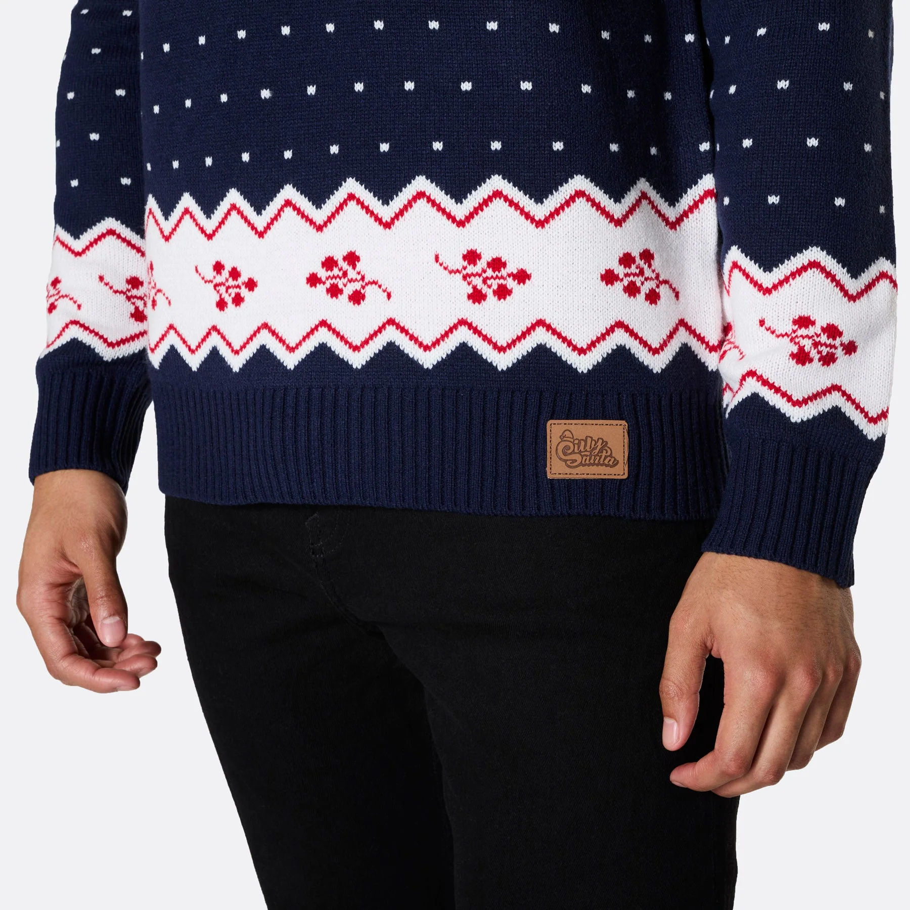 Men's Christmas Scenery Christmas Sweater - Image 5