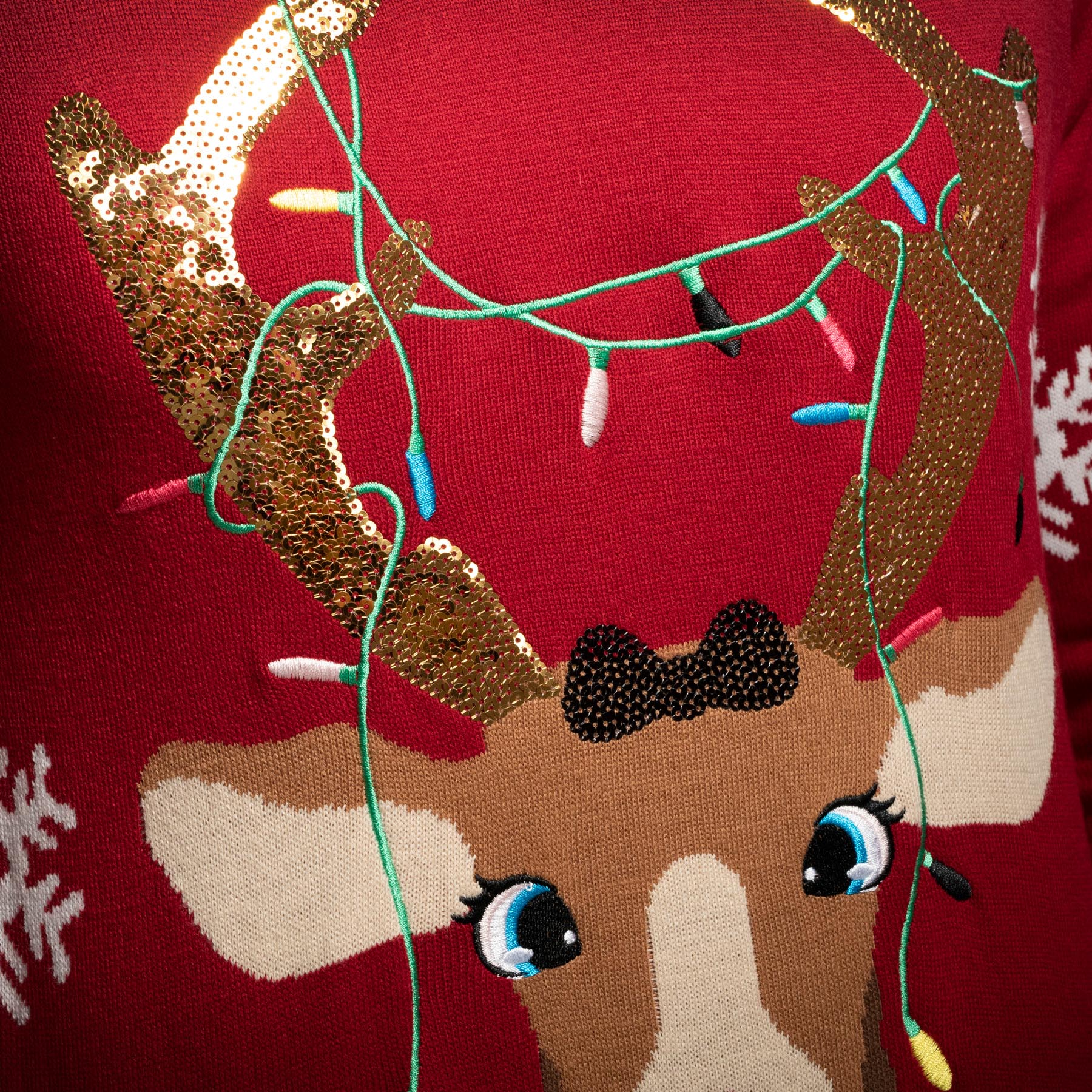 Men's Reindeer Christmas Sweater - Image 4