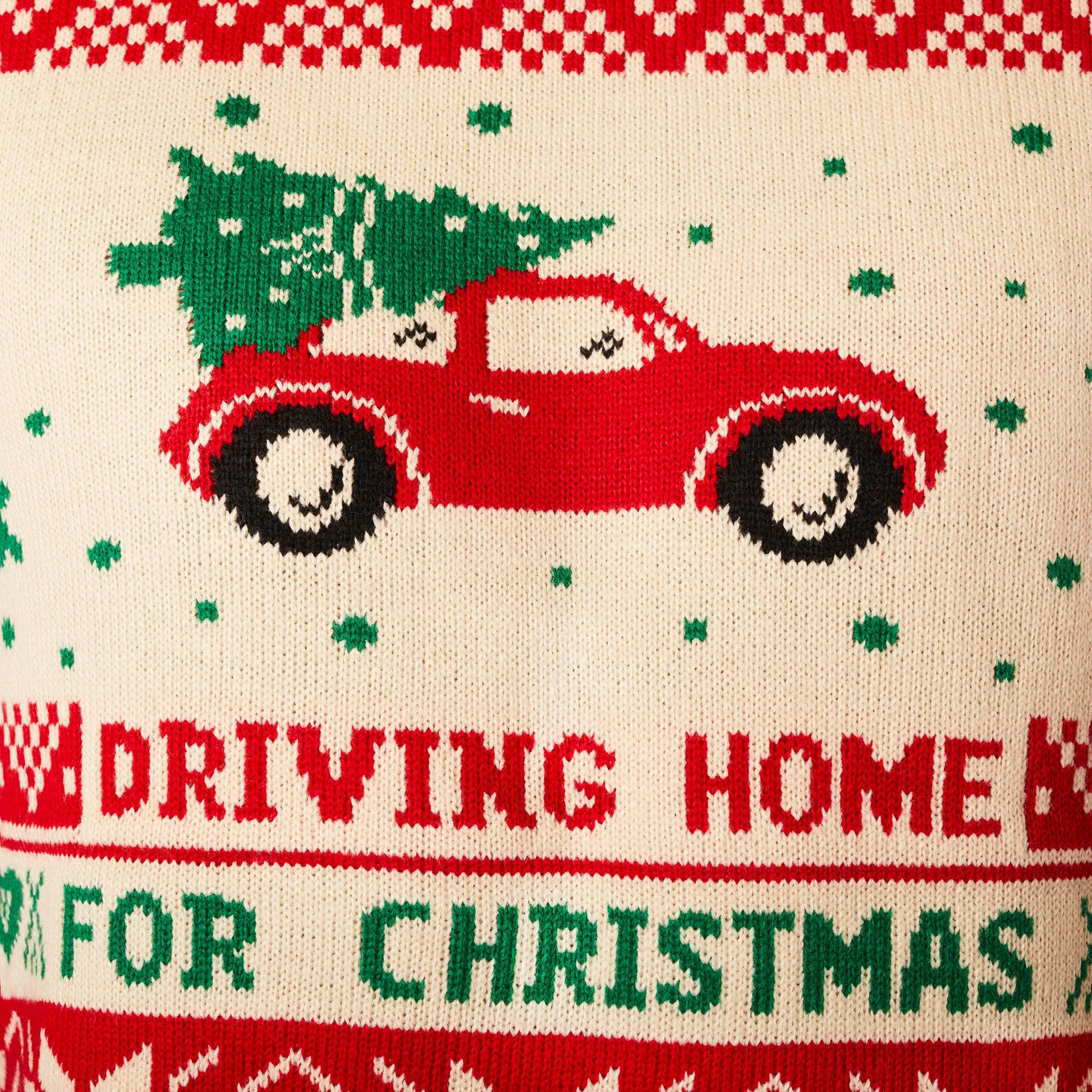 Men's Driving Home Christmas Sweater - Image 4