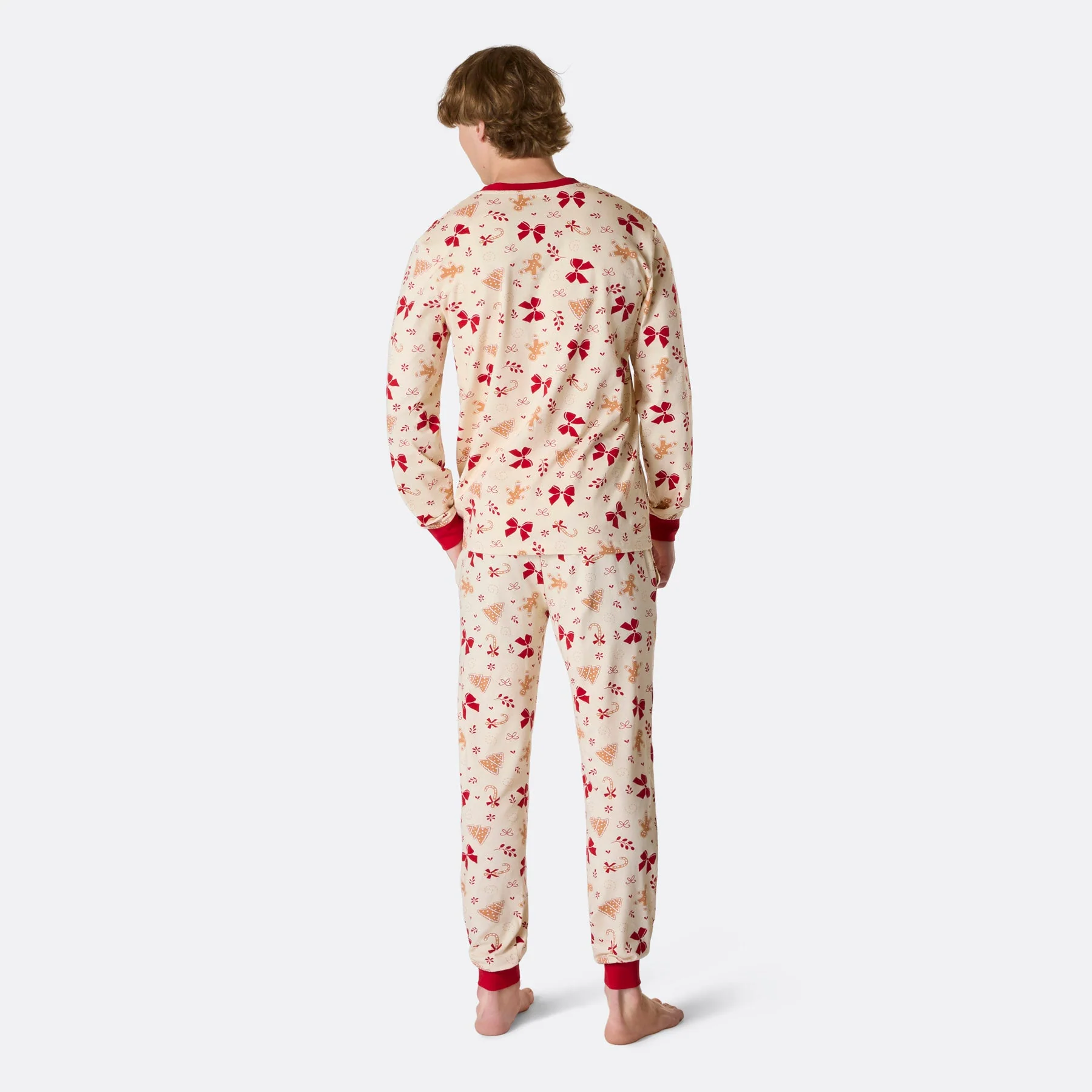Men's Gingerbread Christmas Pyjamas - Image 4