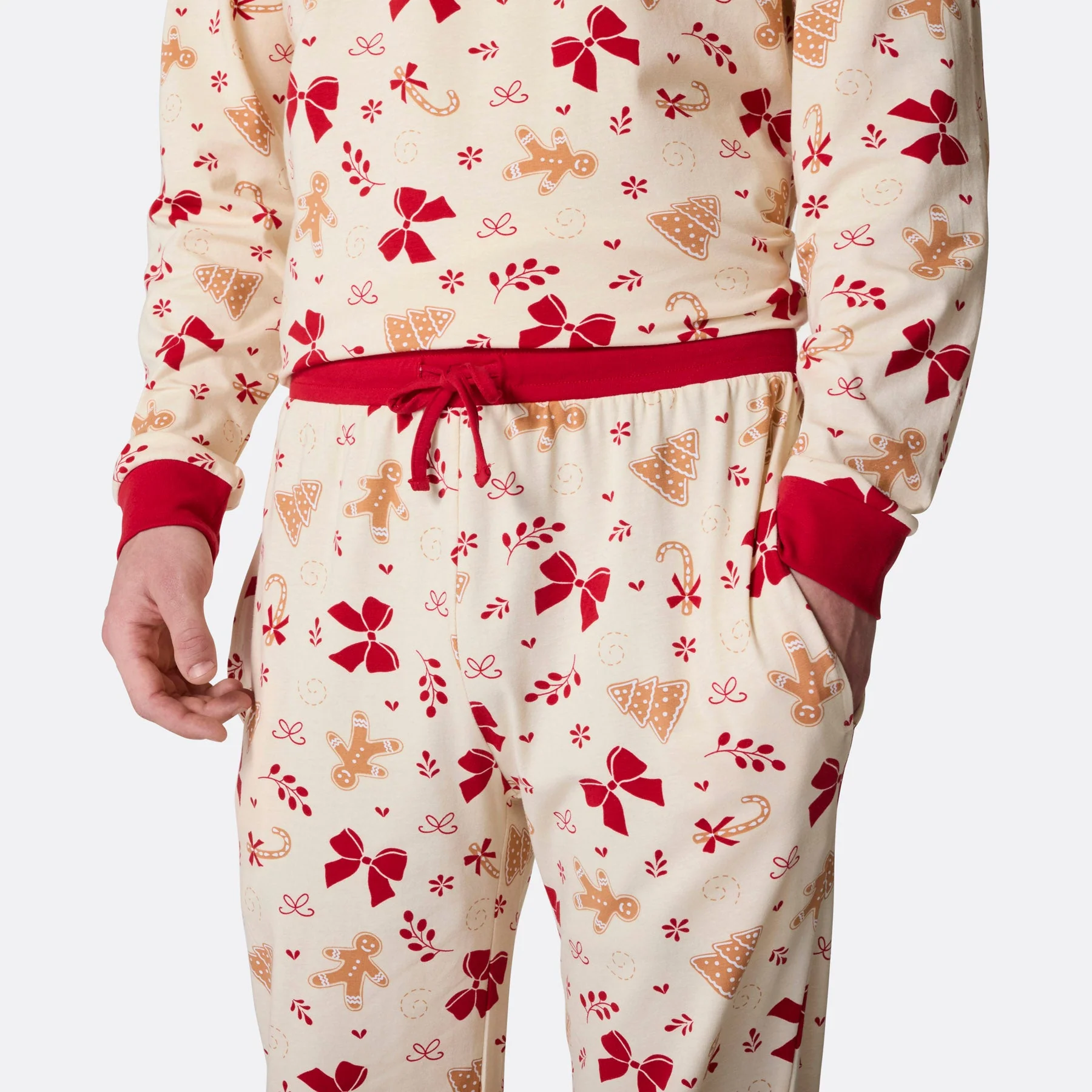Men's Gingerbread Christmas Pyjamas - Image 6