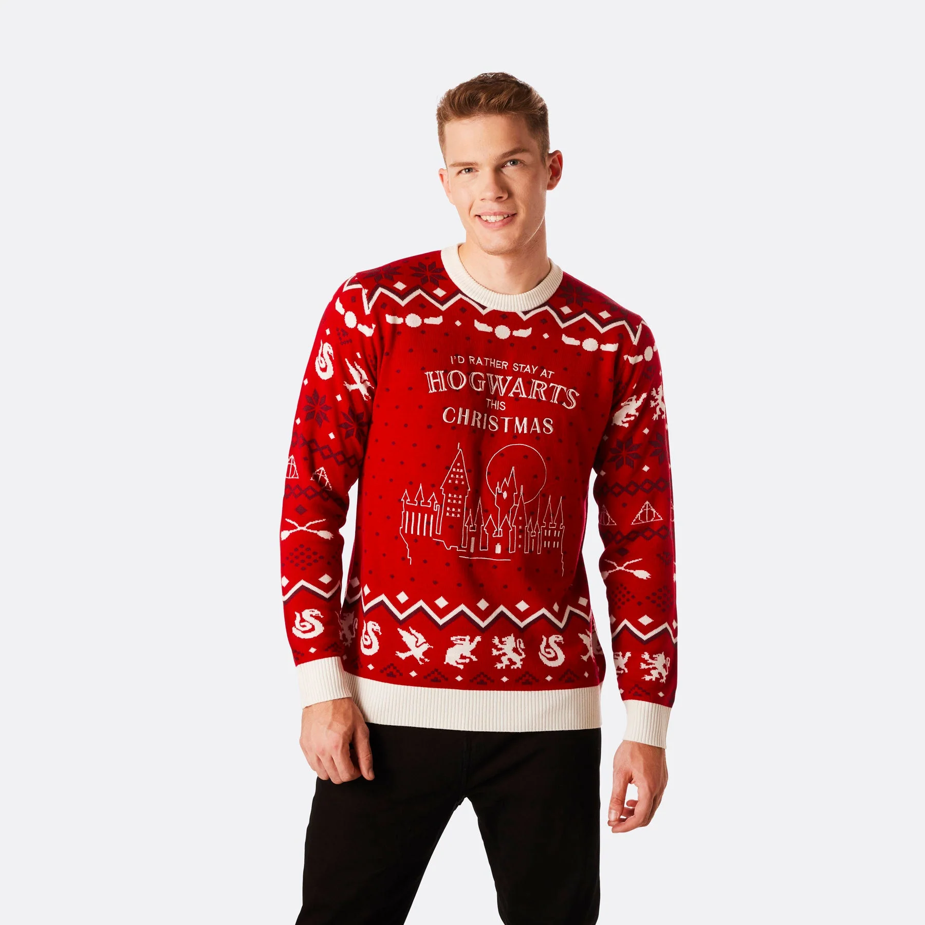 Men's Hogwarts Christmas Sweater