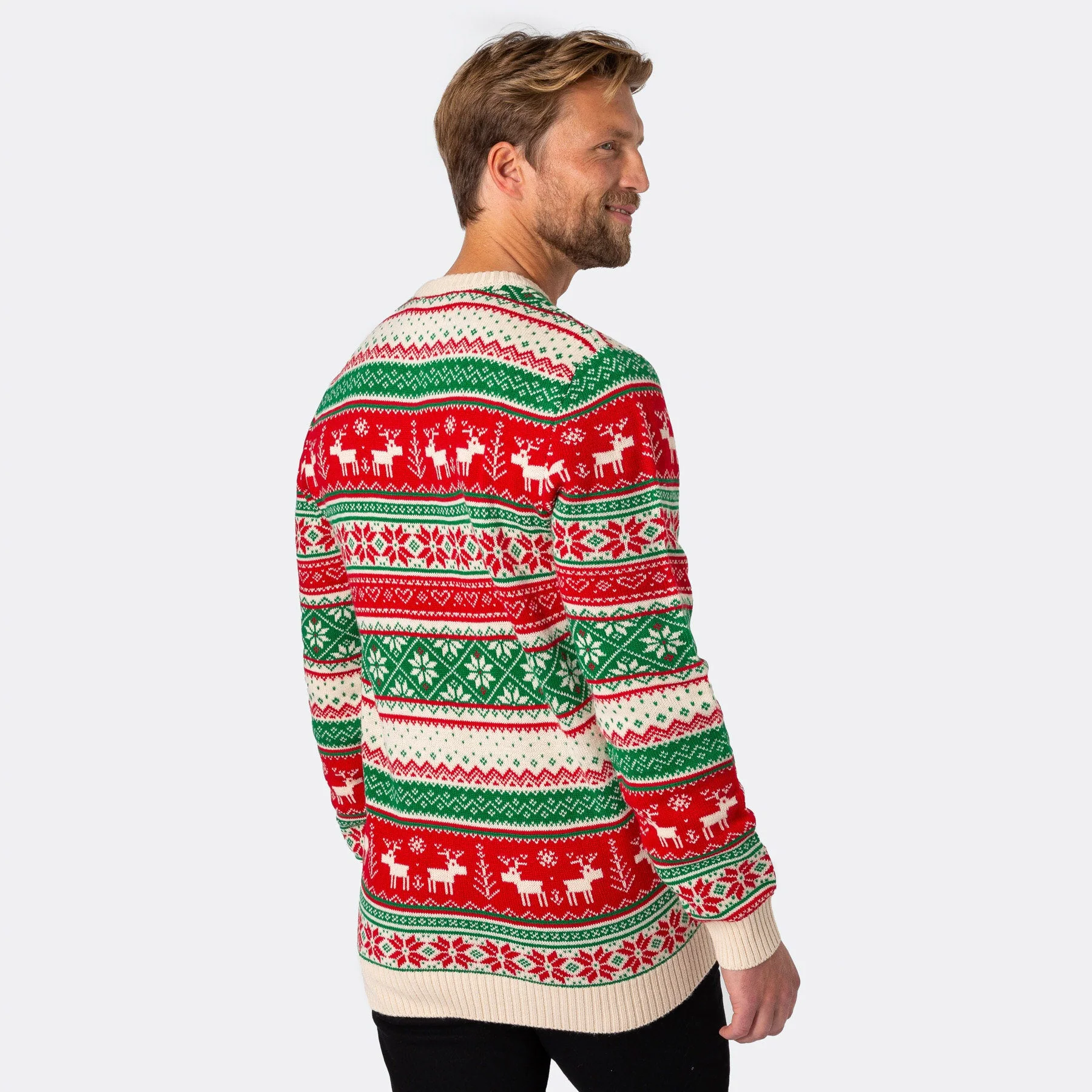 Men's Knitted Christmas Sweater - Image 3