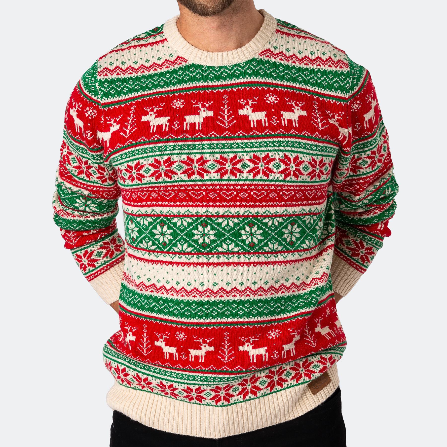 Men's Knitted Christmas Sweater - Image 6