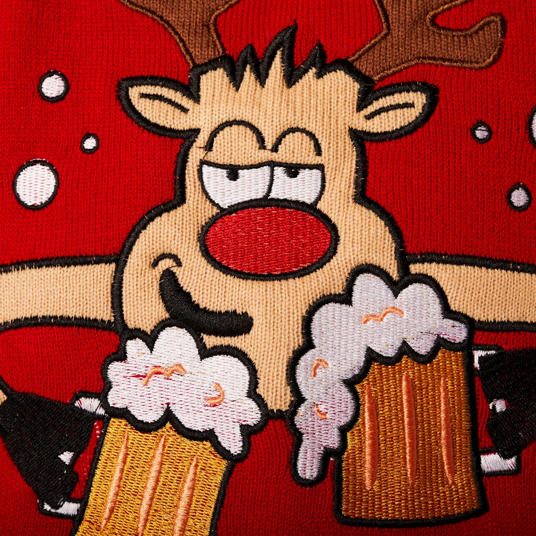 Men's Merry Drunk Christmas Sweater - Image 5