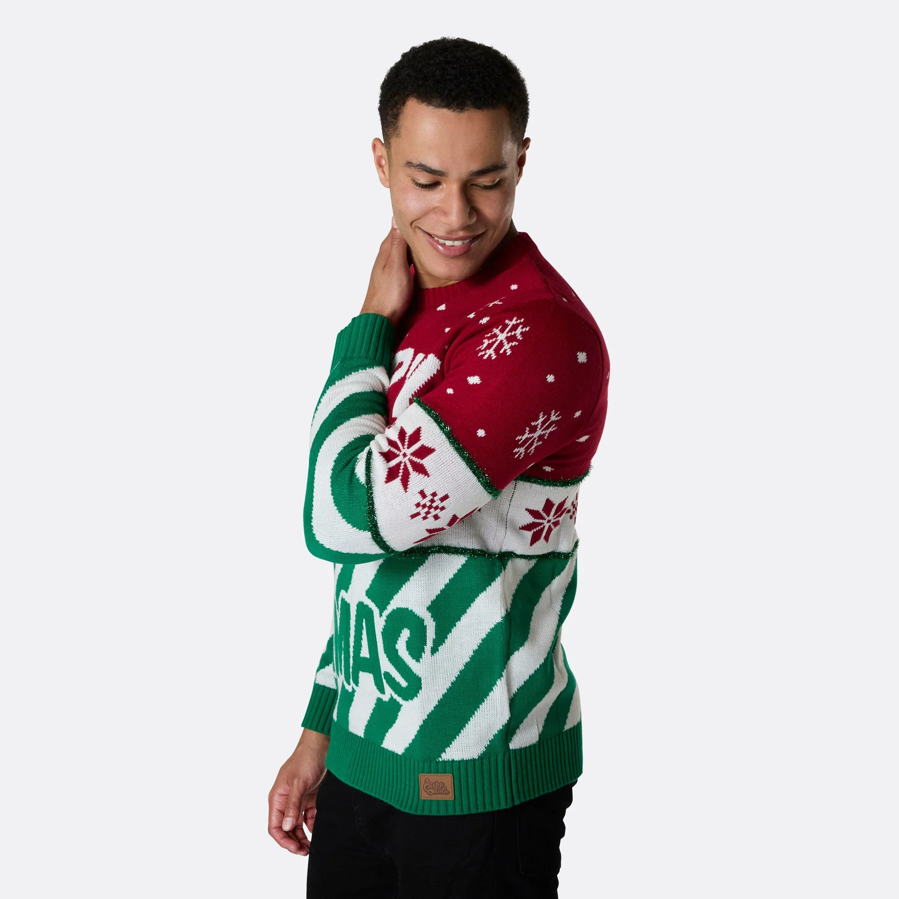 Men's Merry Xmas Christmas Sweater - Image 3