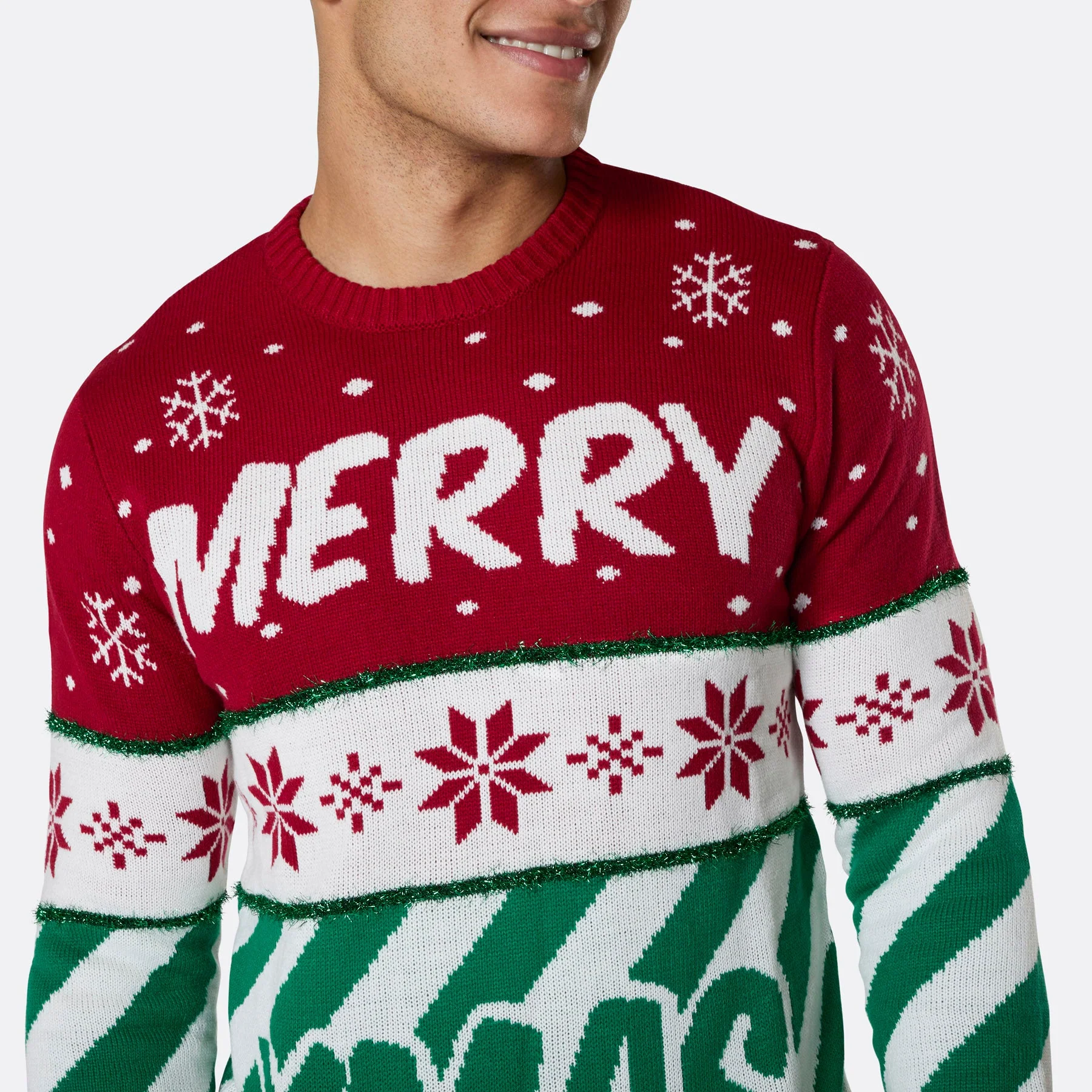 Men's Merry Xmas Christmas Sweater - Image 4