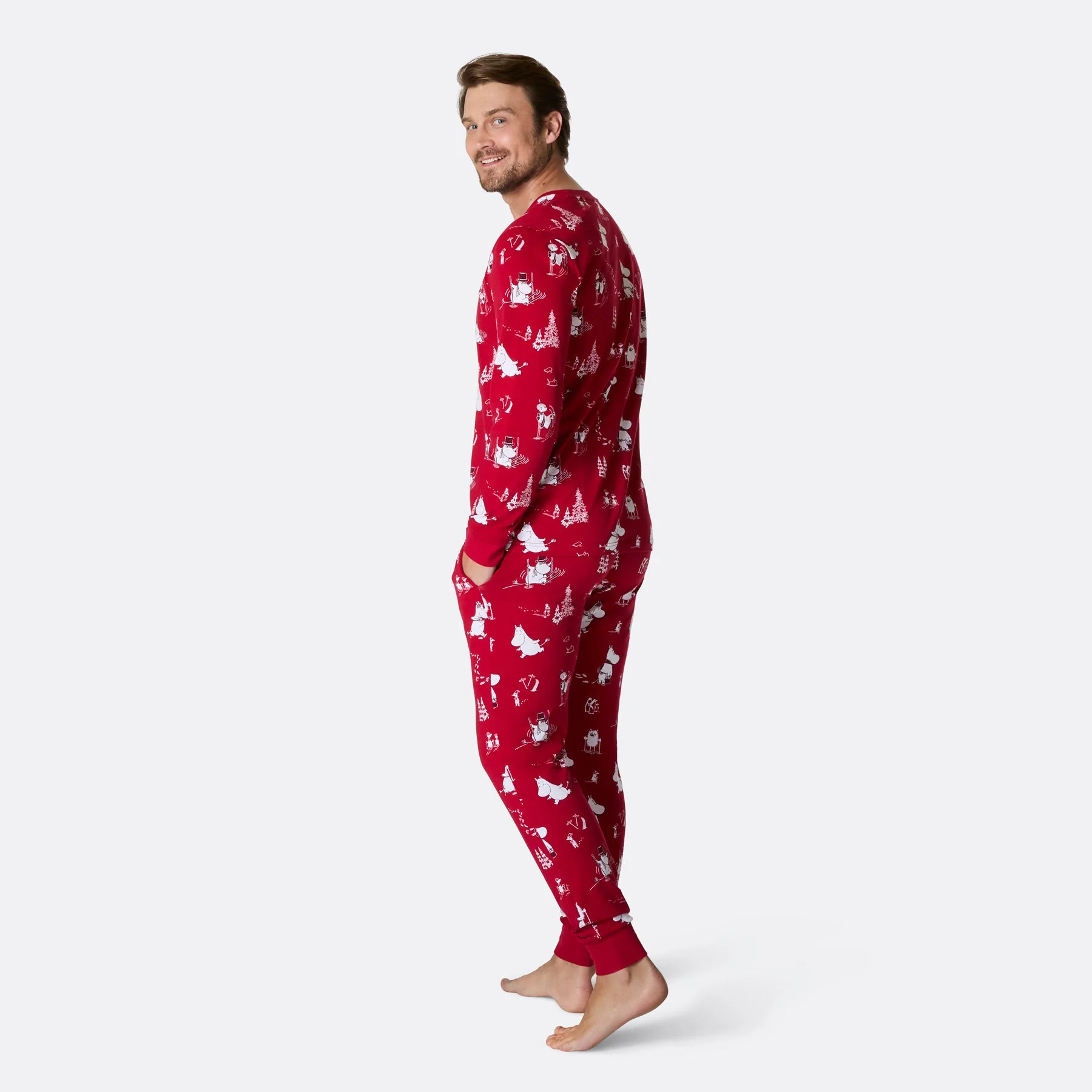 Men's Moomin Christmas Pyjamas - Image 4