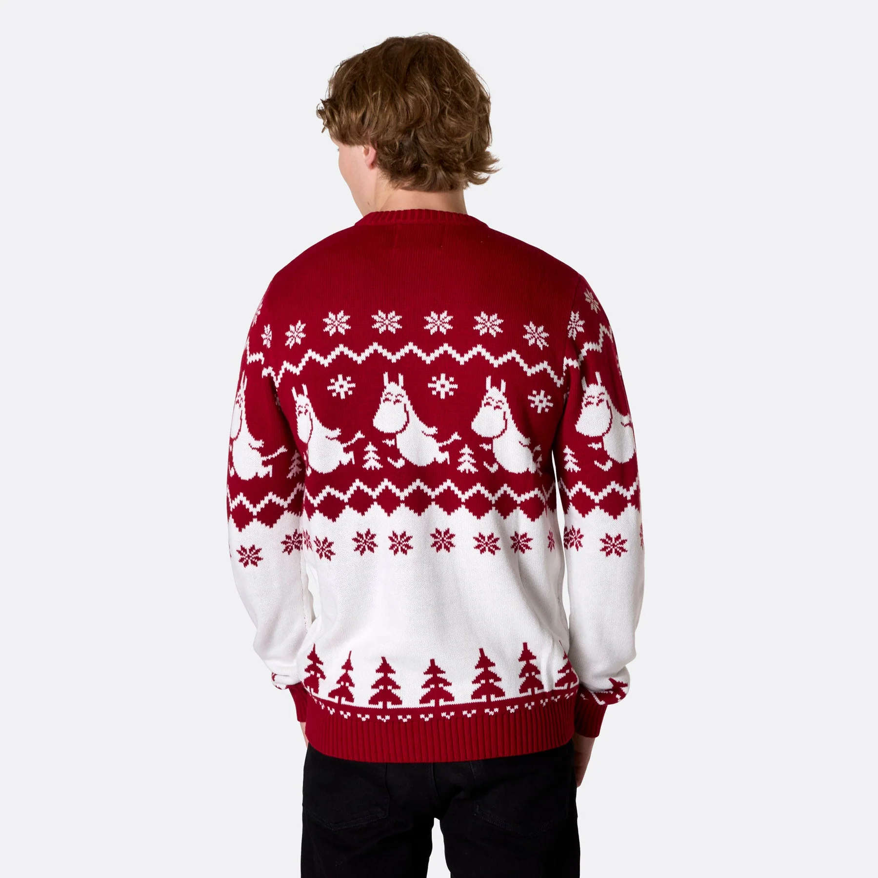 Men's Moomin Christmas Sweater - Image 4