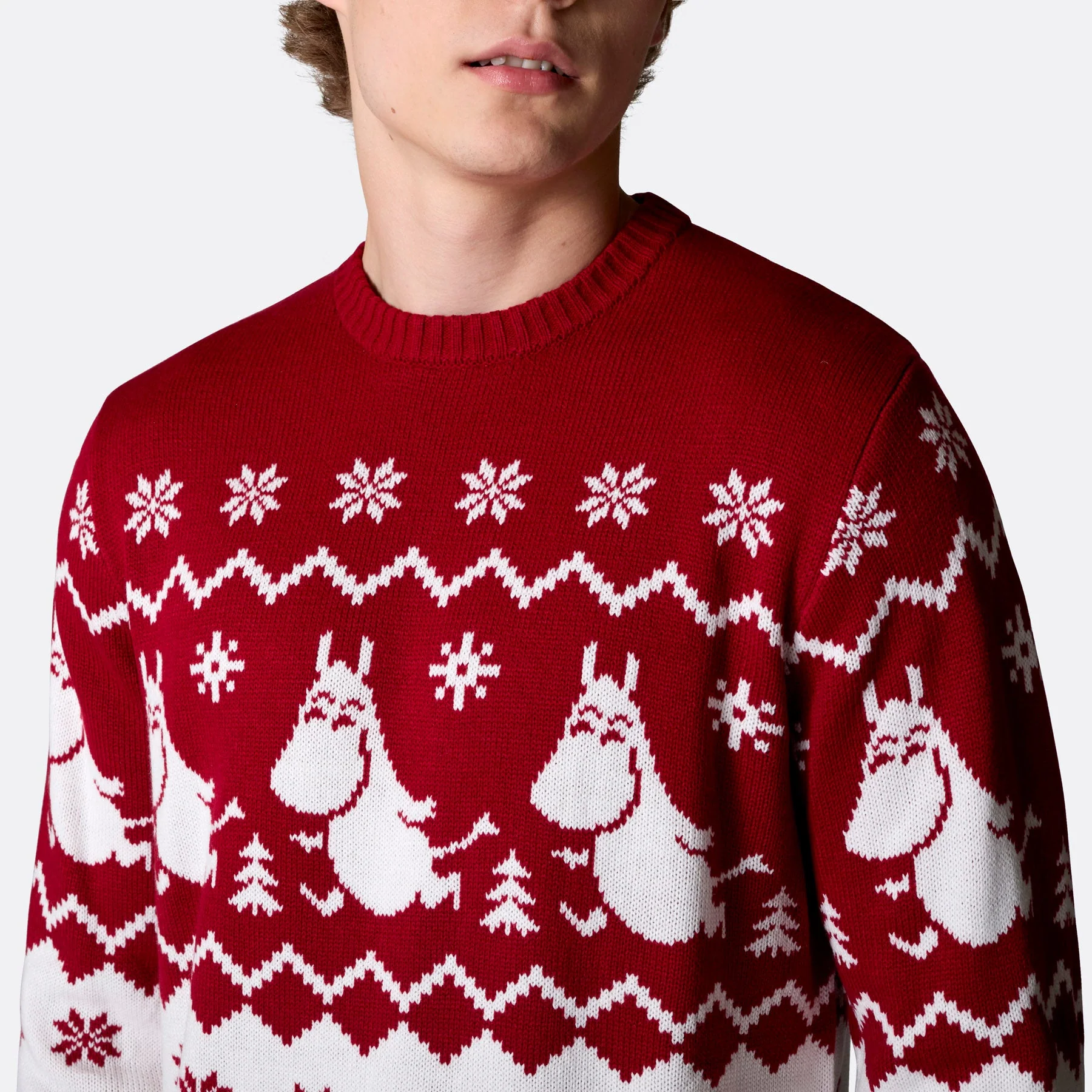 Men's Moomin Christmas Sweater - Image 5