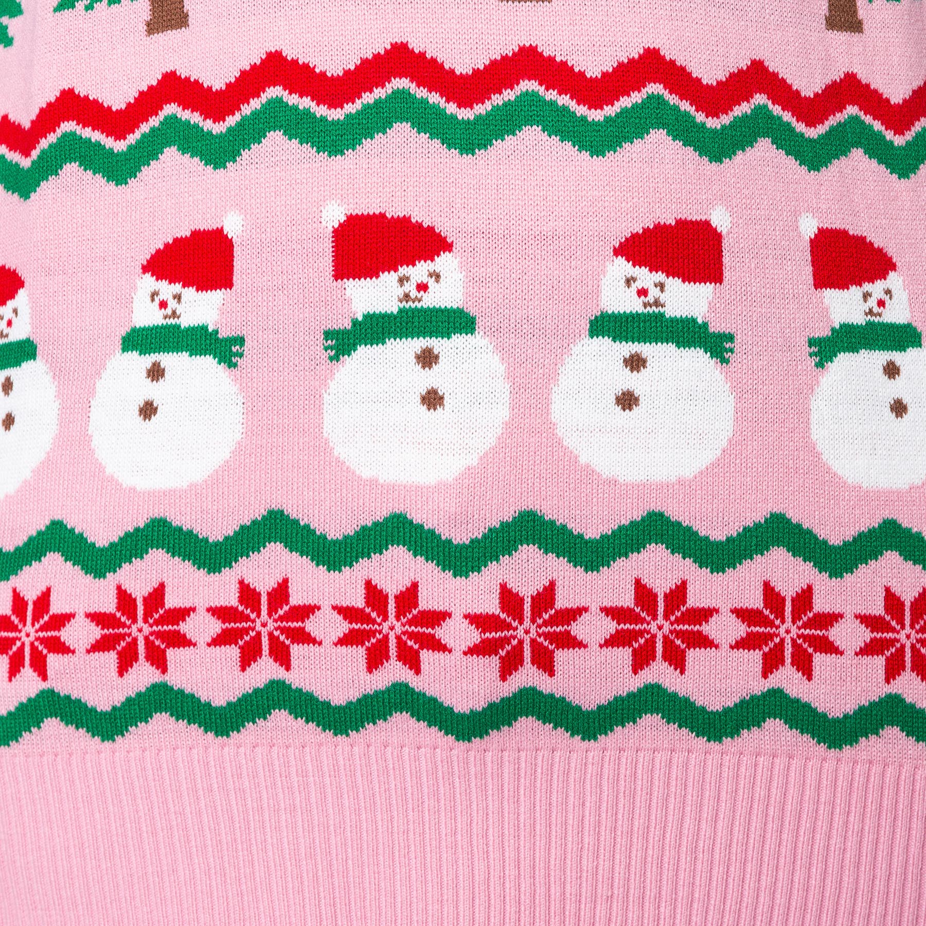 Men's Pink Ugly Christmas Sweater - Image 5