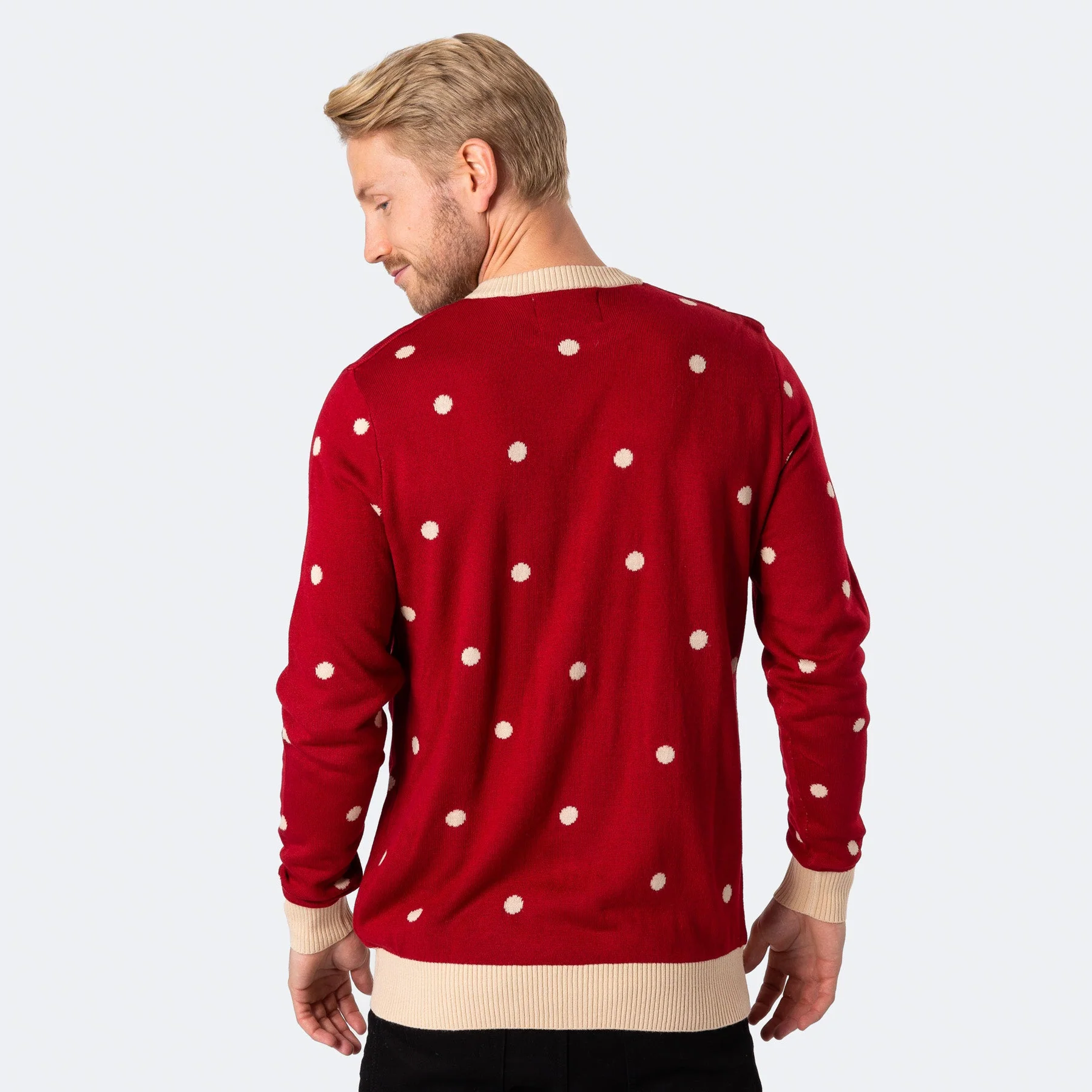 Men's Prosecco Christmas Sweater - Image 3