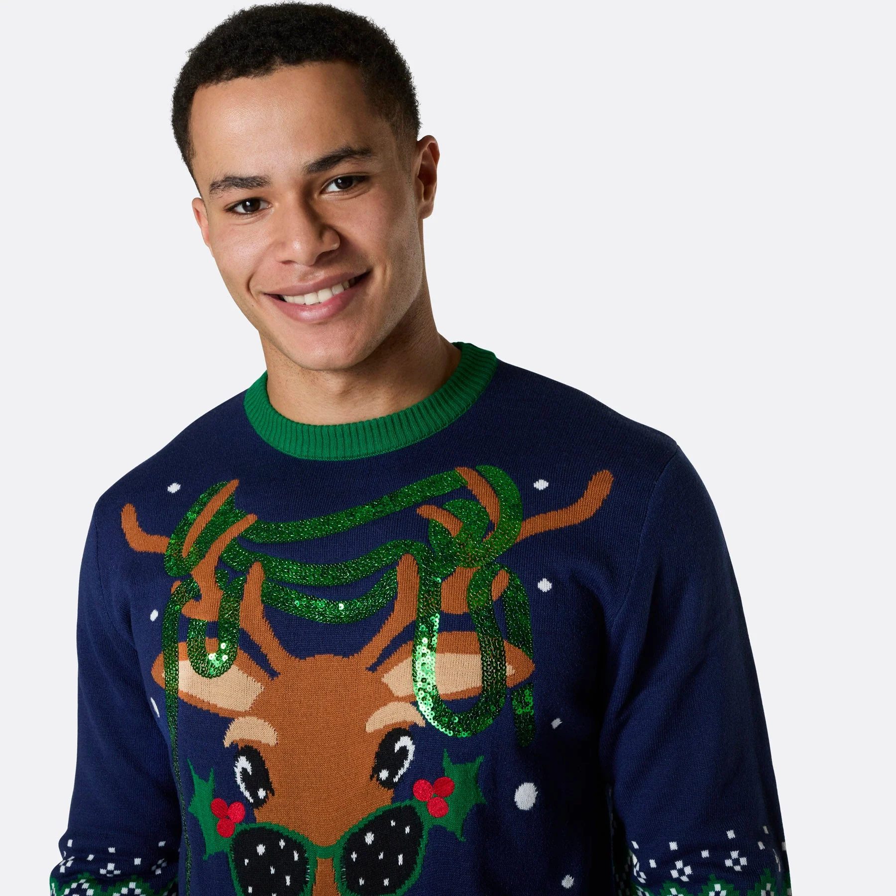Men's Rudolph Christmas Sweater - Image 3
