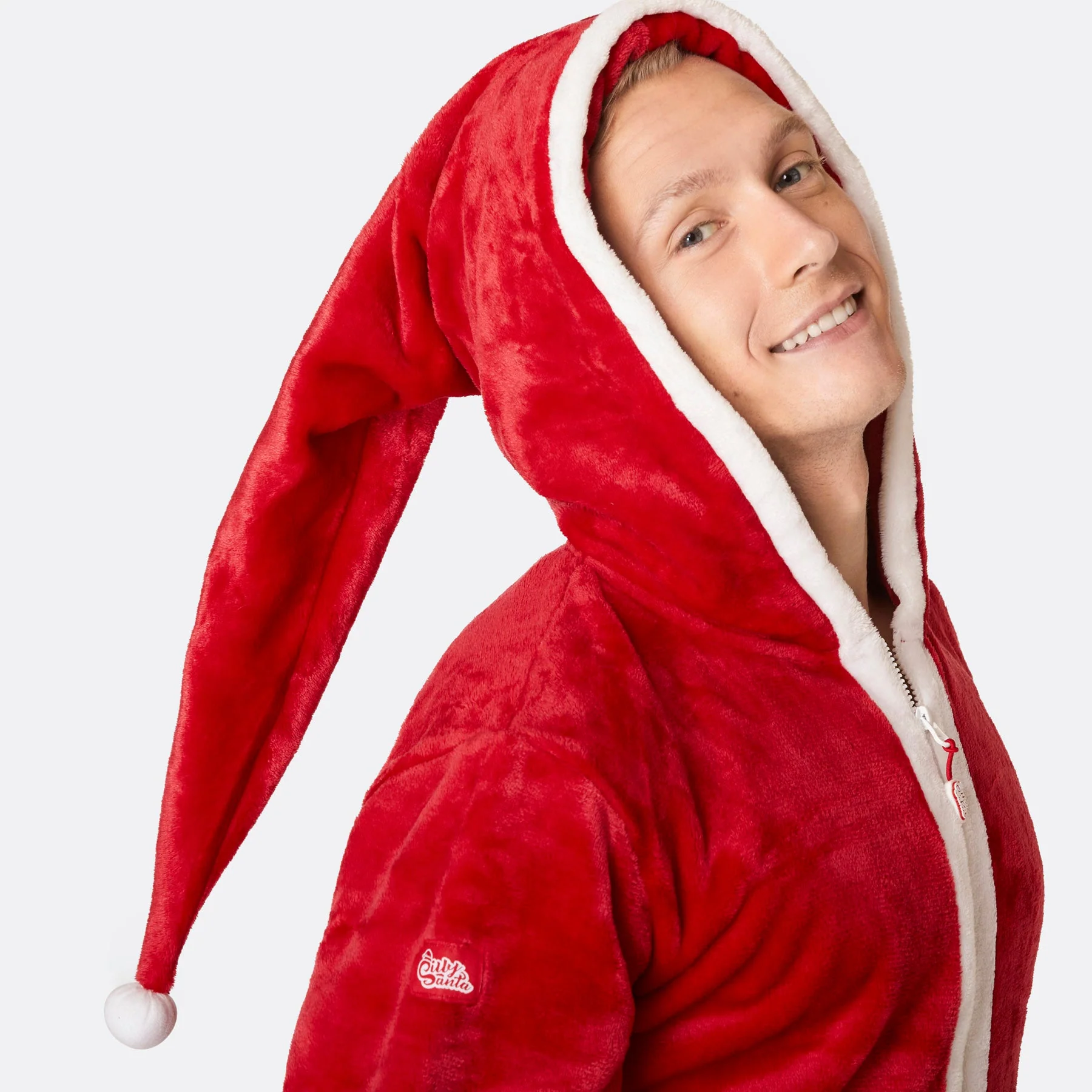 Men's Santa Onesie - Image 4
