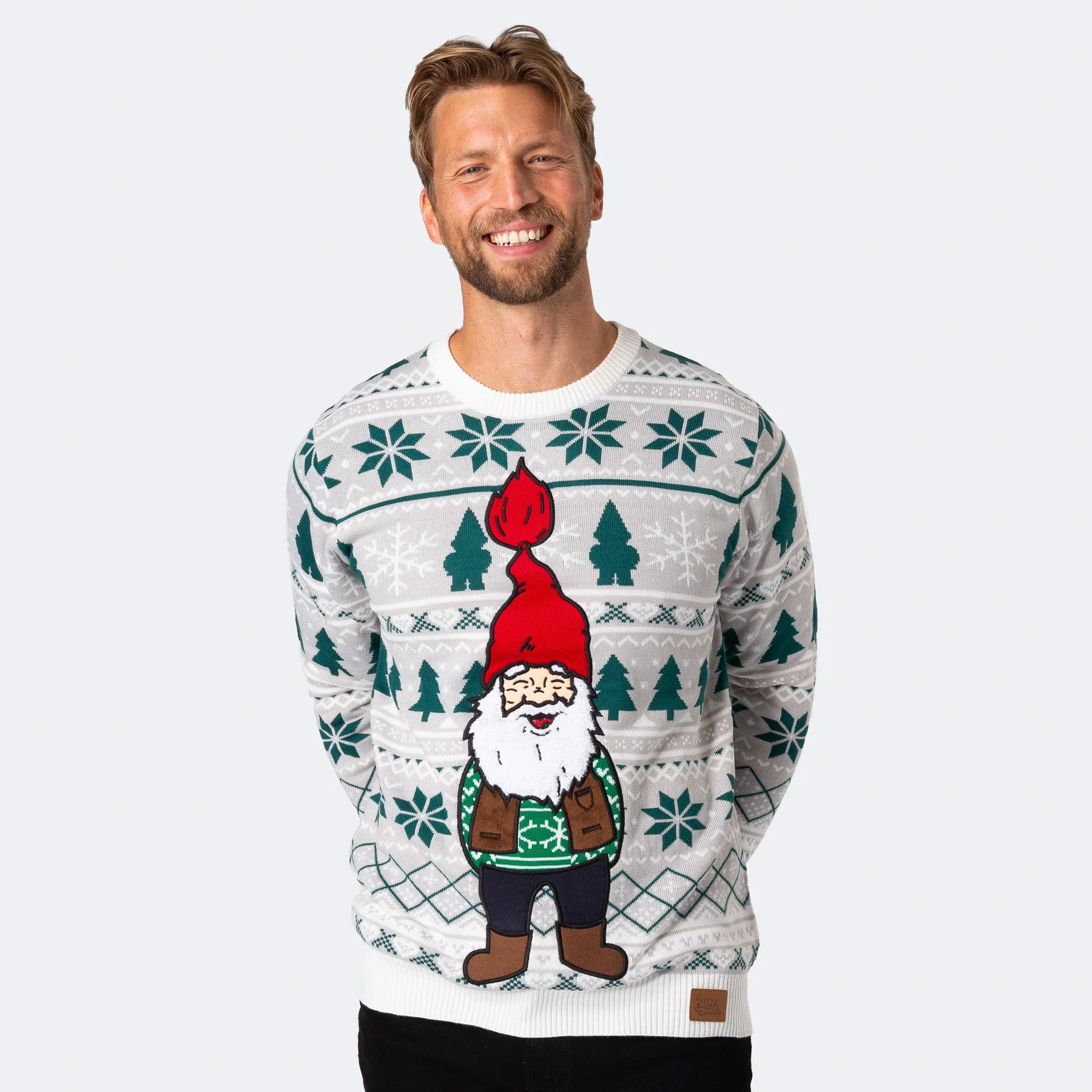 Men's Scandinavian Nisse Christmas Sweater - Image 2