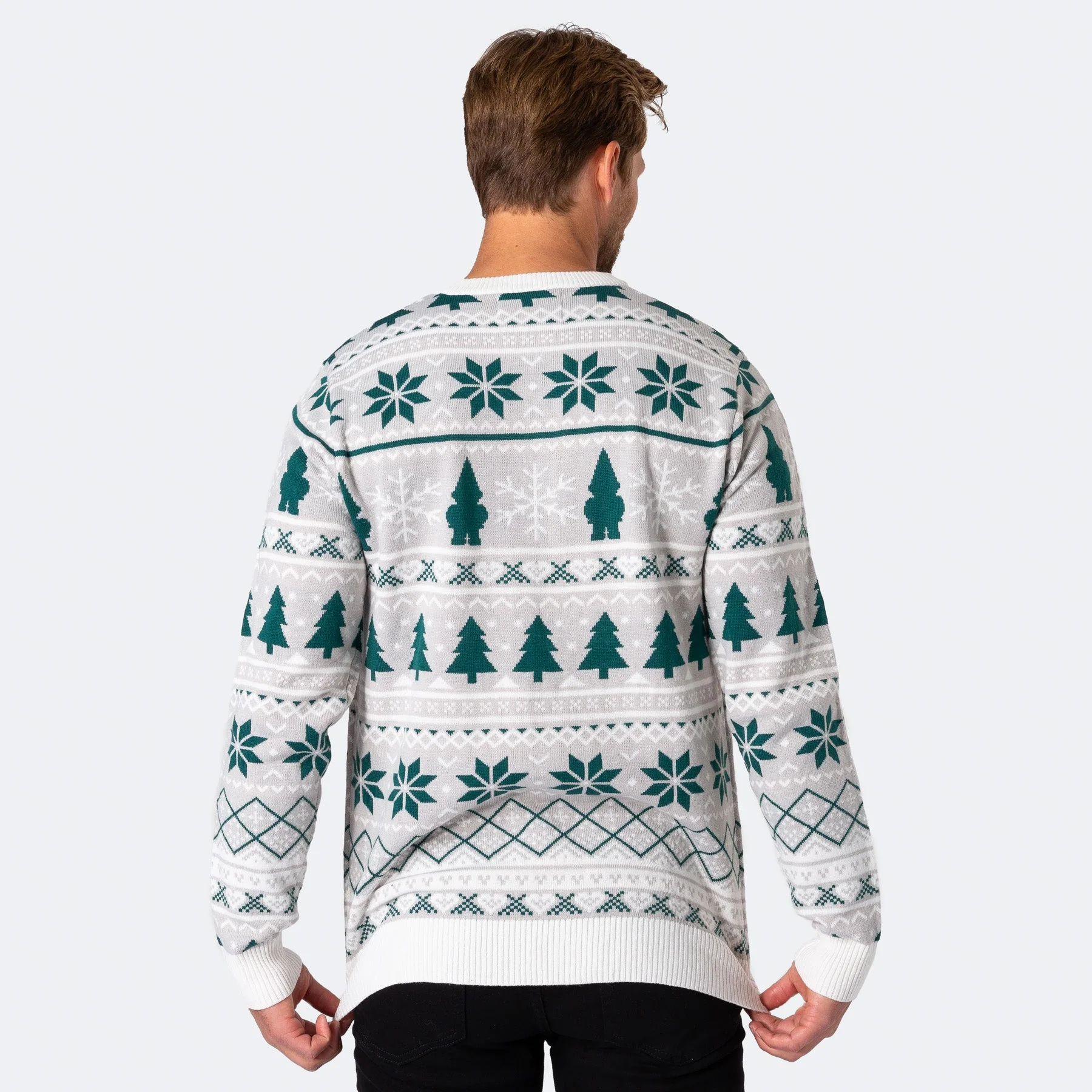 Men's Scandinavian Nisse Christmas Sweater - Image 3